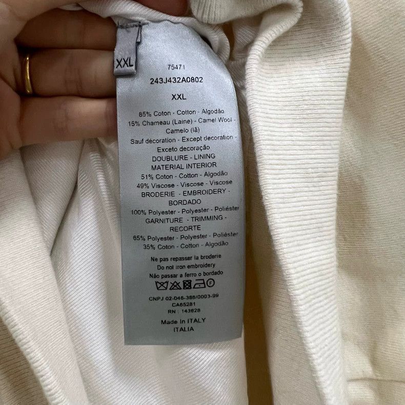 Dior Dior Dior Beige Star Embroidered Jacket Size XXL-2507 Size US XXL / EU 58 / 5 - 3 Thumbnail