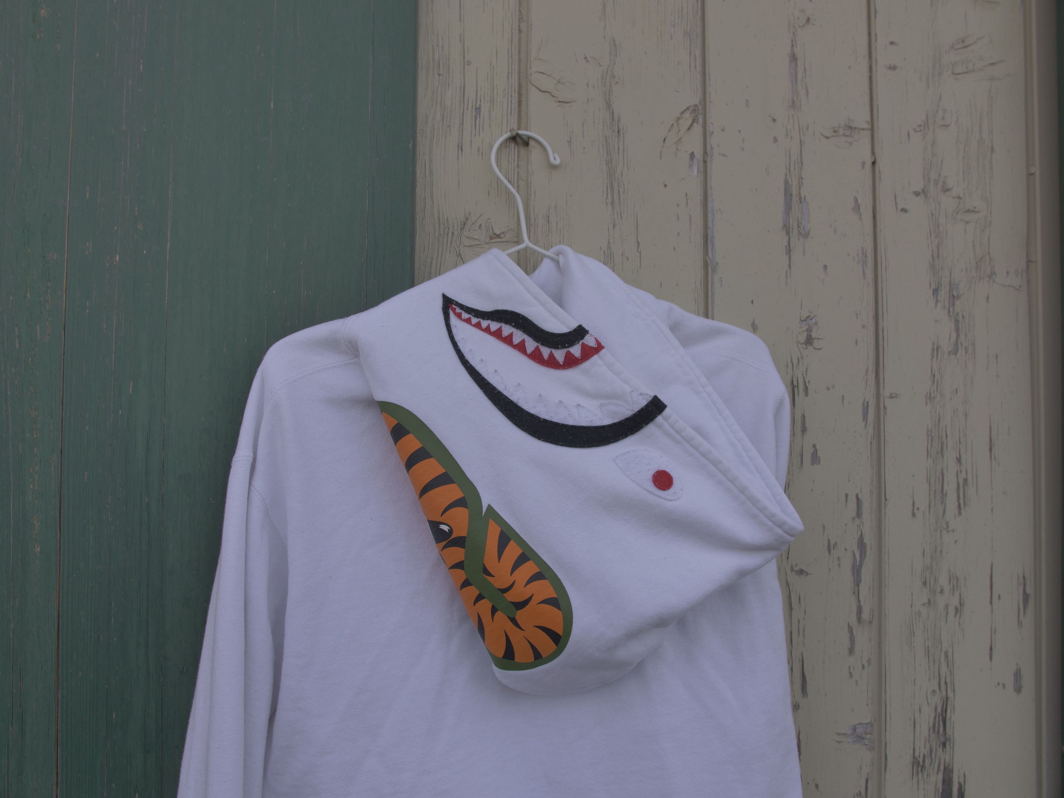 Bape Shark Pullover Hoodie Size US XL / EU 56 / 4 - 4 Thumbnail
