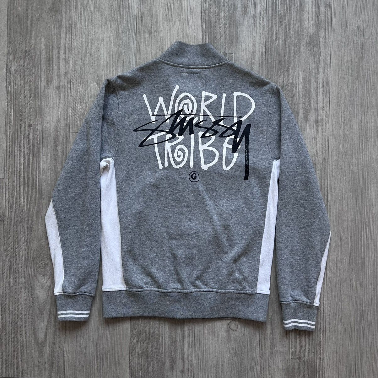 Stussy Stussy World Tribe Button Up Sweater Size US L / EU 52-54 / 3 - 11 Thumbnail