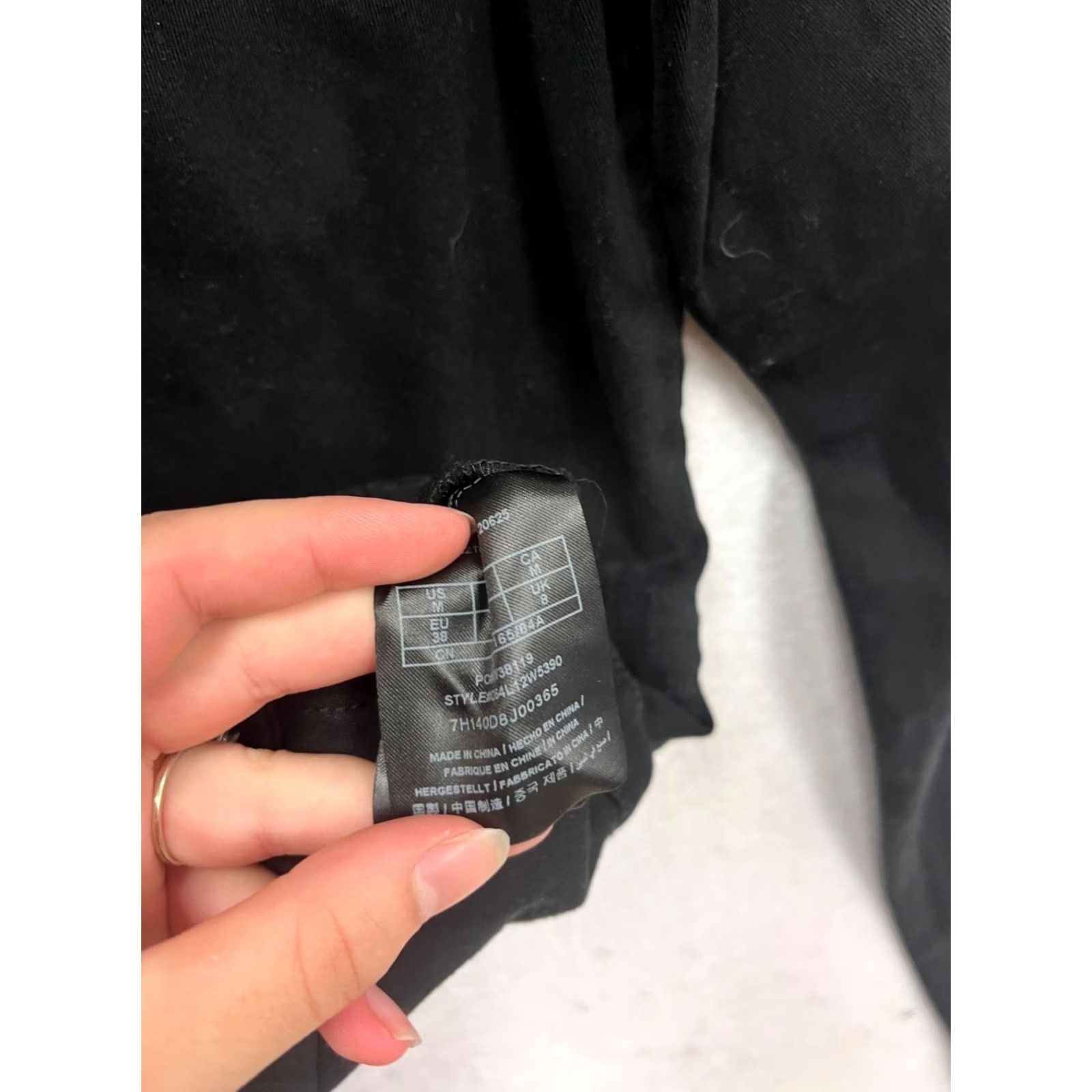 Guess Guess Jacket Womens M Black Military #379A Size Size M / US 6-8 / IT 42-44 - 4 Thumbnail