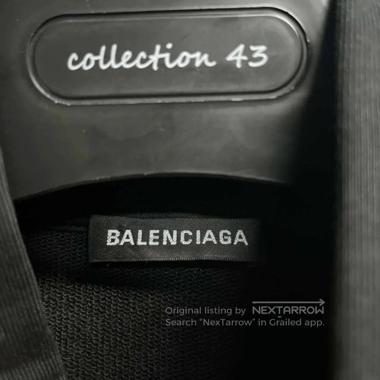 Balenciaga Balenciaga Black Letter Logo Hoodie. Size US XS / EU 42 / 0 - 3 Thumbnail