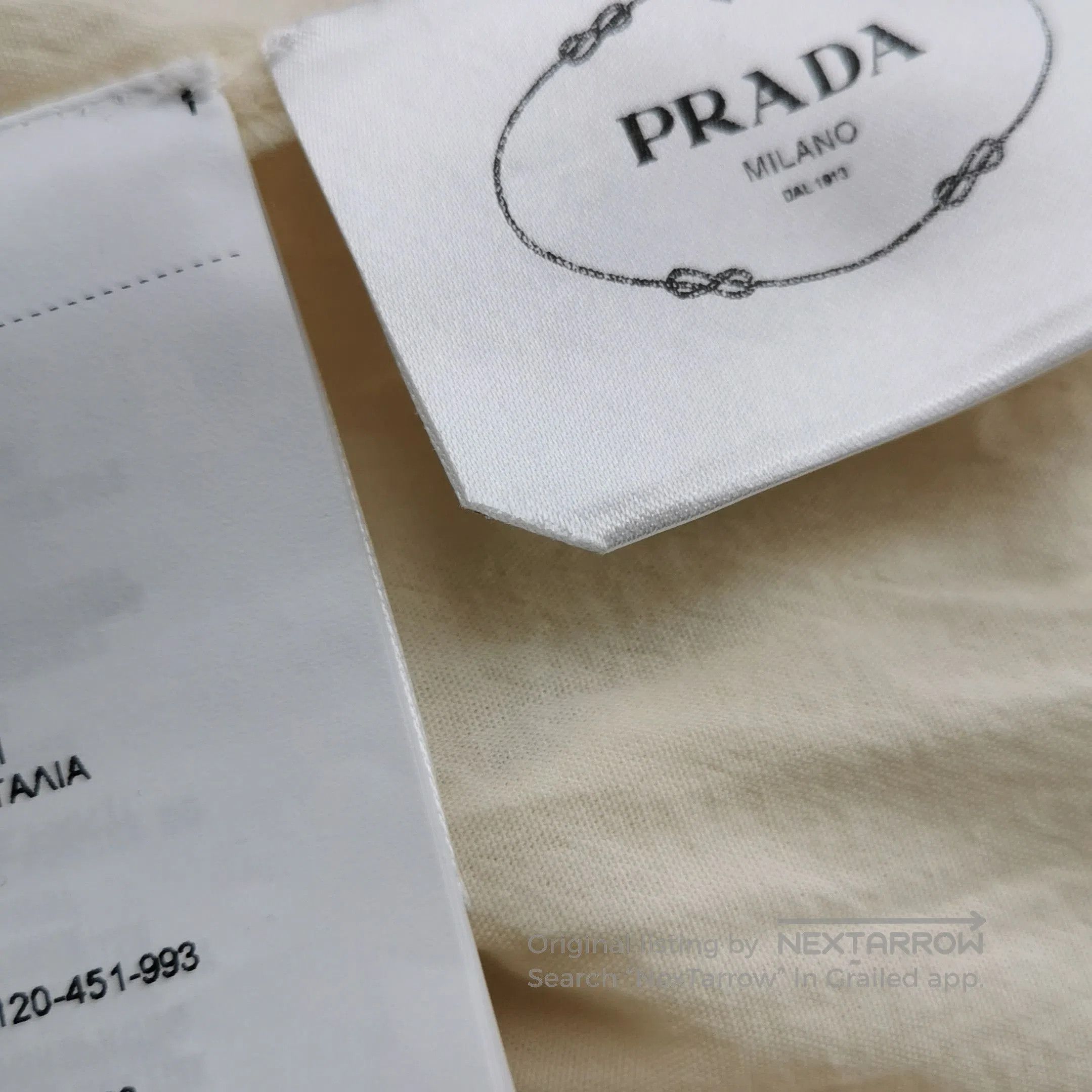 Prada Prada Logo Cotton Shirt Jumpsuit for Women . Size 37" - 9 Thumbnail