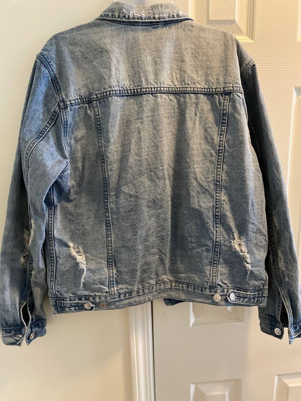 Pacsun Pacsun Distressed Denim Jean Jacket Size US M / EU 48-50 / 2 - 15 Thumbnail