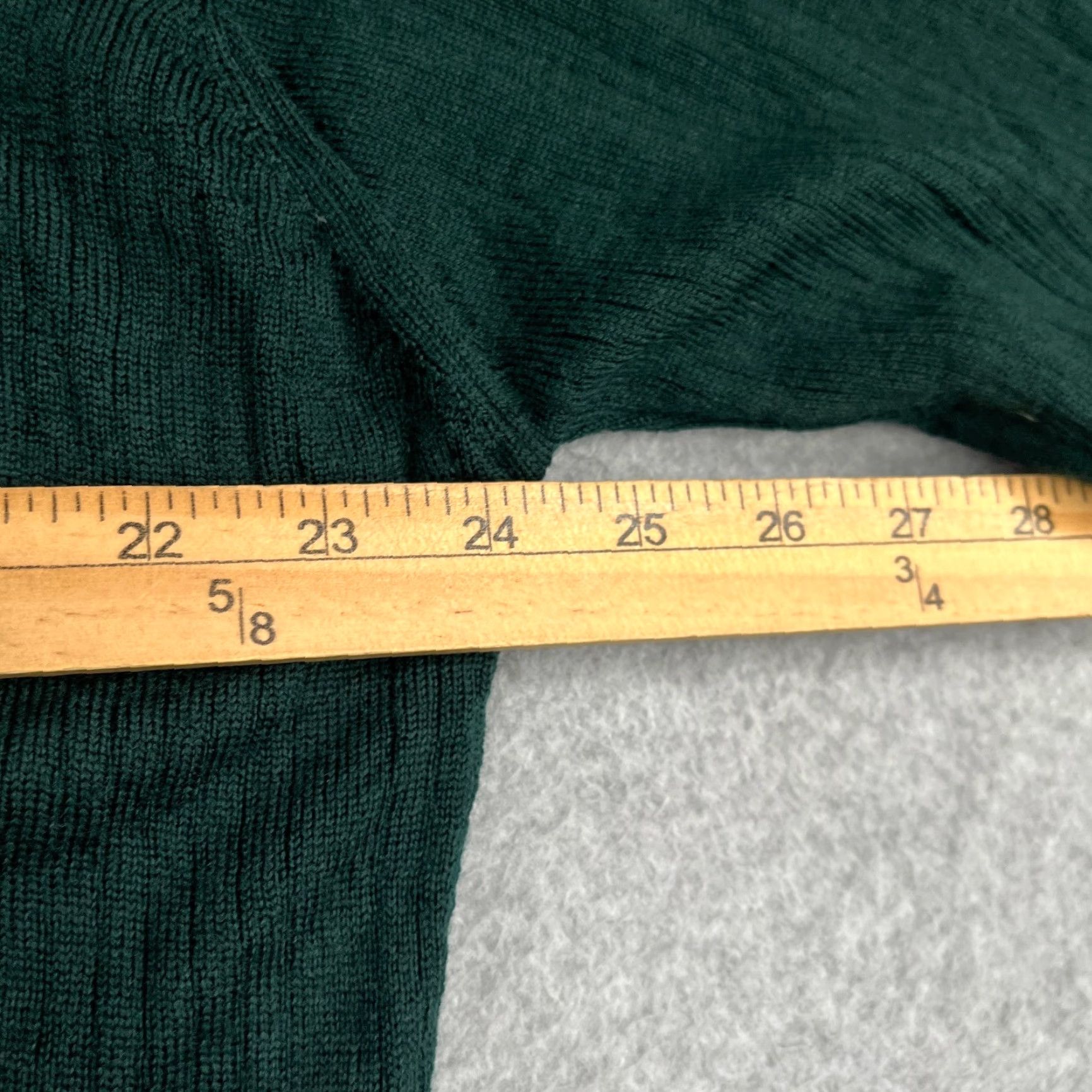 Vintage Cellinni Mirino Wool Knit Sweater XL Green V Neck Long Sleeve Italy Made Mens Size US XL / EU 56 / 4 - 5 Thumbnail