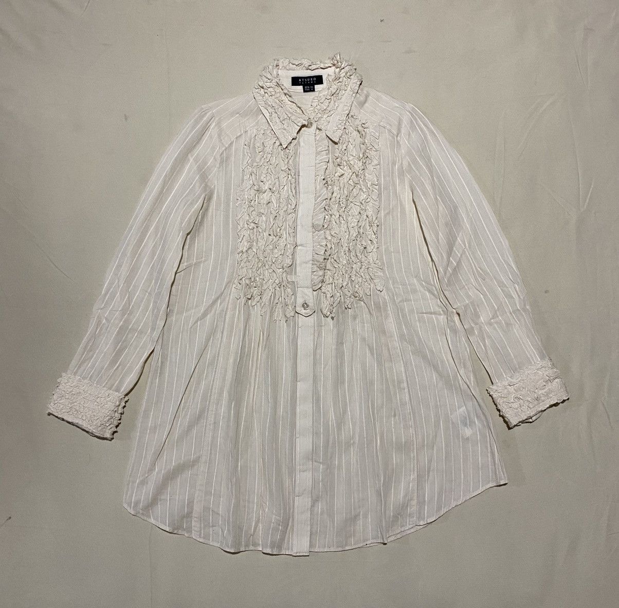 Yohji Yamamoto Vintage Atsuro Tayama by Yohji Yamamoto Blouses Button Ups Size M / US 6-8 / IT 42-44 - 1 Thumbnail