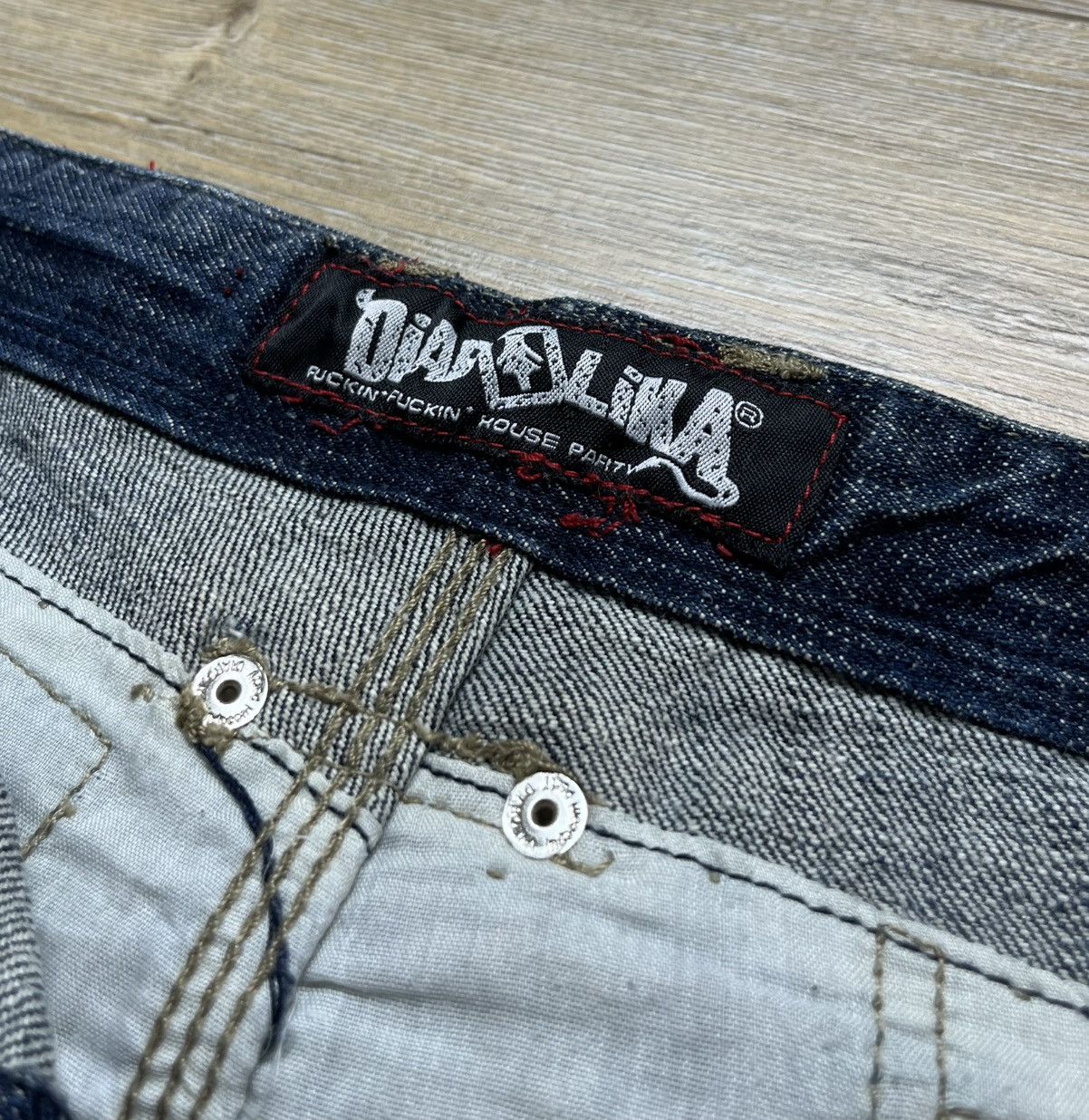 Other IF SIX WAS NINE STYLE DIABOLIKA JAPANESE BONDAGE SHORTS 90S Size US 32 / EU 48 - 12 Thumbnail