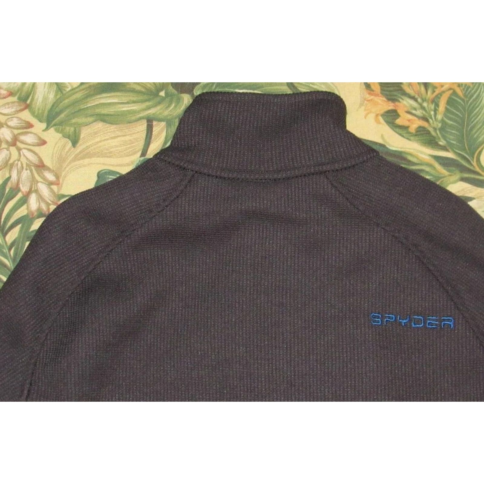 Spyder SPYDER Grey Blue 1/4 Zip Core Sweater Fleece Medium M Mens Sweatshirt Pullover Shirt Size US M / EU 48-50 / 2 - 3 Thumbnail