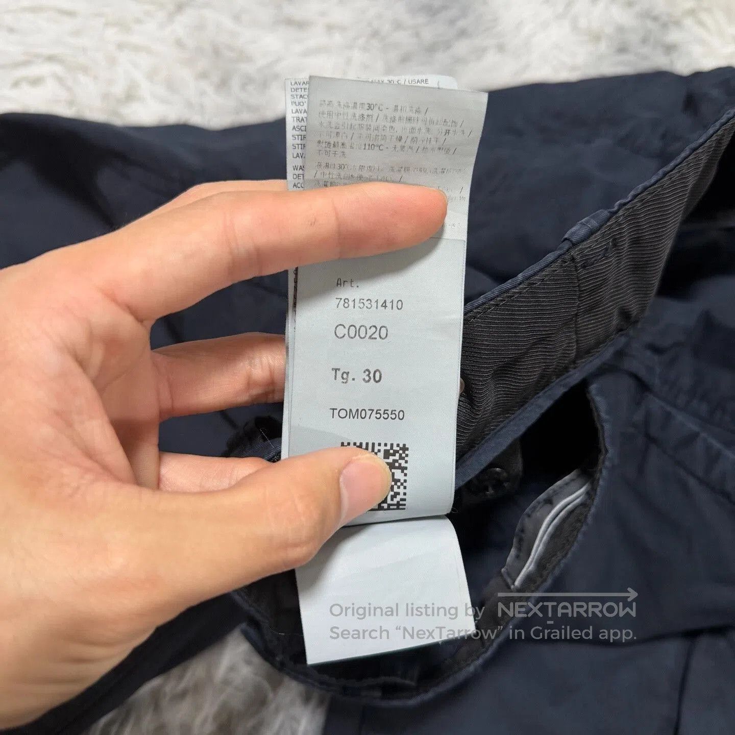 Stone Island Stone Island Washed Cargo Straight Pants. Size US 30 / EU 46 - 6 Thumbnail