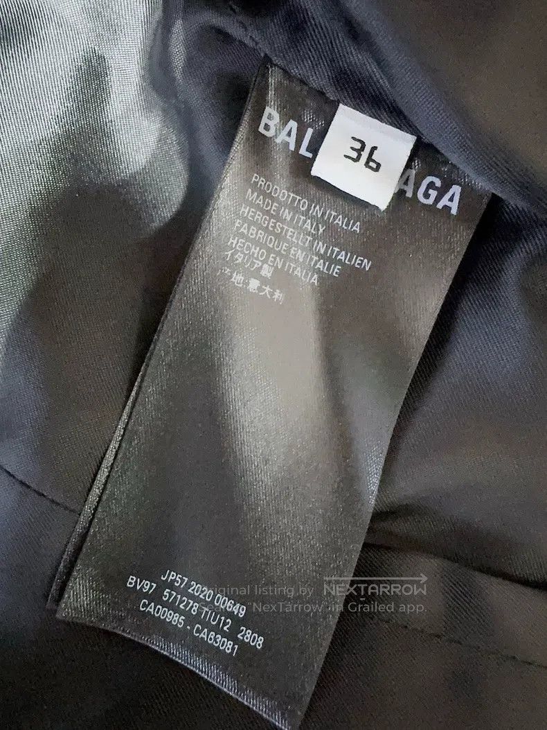 Balenciaga Balenciaga Hourglass Jacket Size XS / US 0-2 / IT 36-38 - 6 Thumbnail