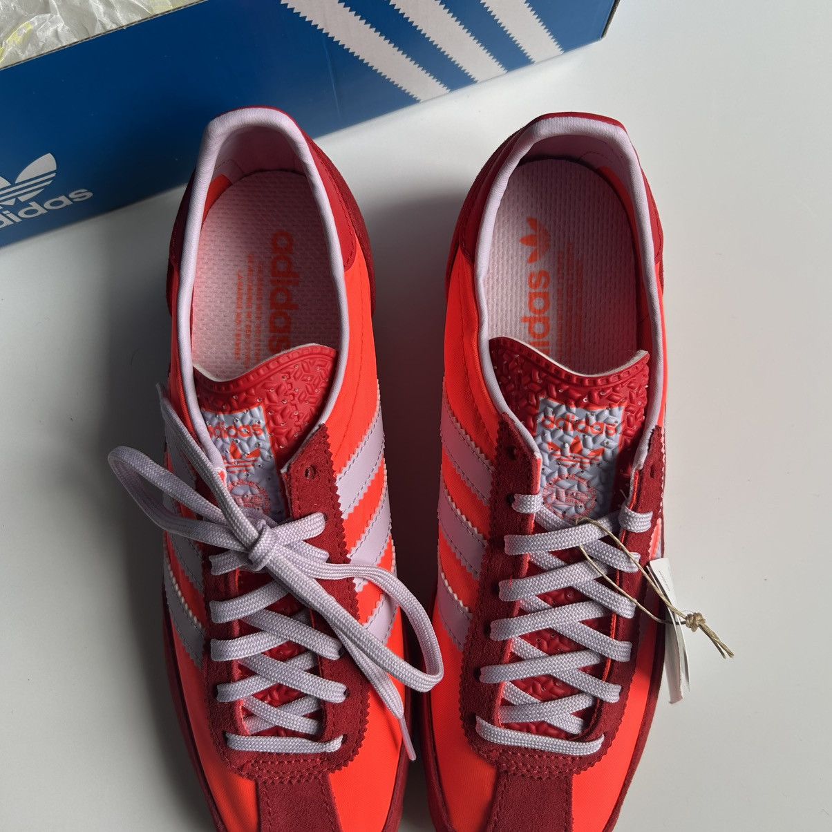 Adidas NEW Adidas Sl 72 OG ‘Solar Red/Ice Lavender’-Women’s size 8 Size US 8 / IT 38 - 5 Thumbnail
