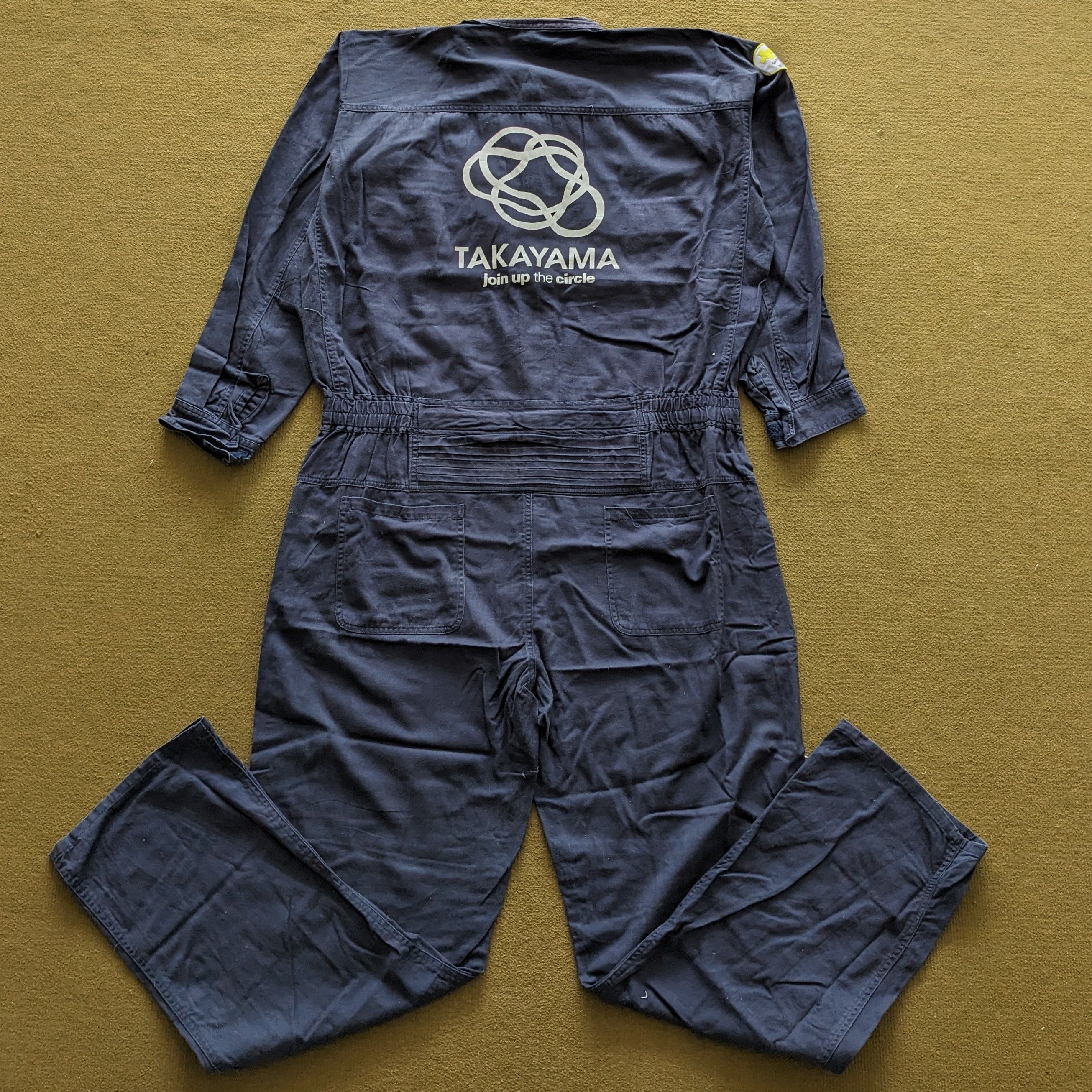 Japanese Brand Vintage TAKAYAMA Japanese Brand Coverall Workwear Jacket Size US XL / EU 56 / 4 - 1 Thumbnail