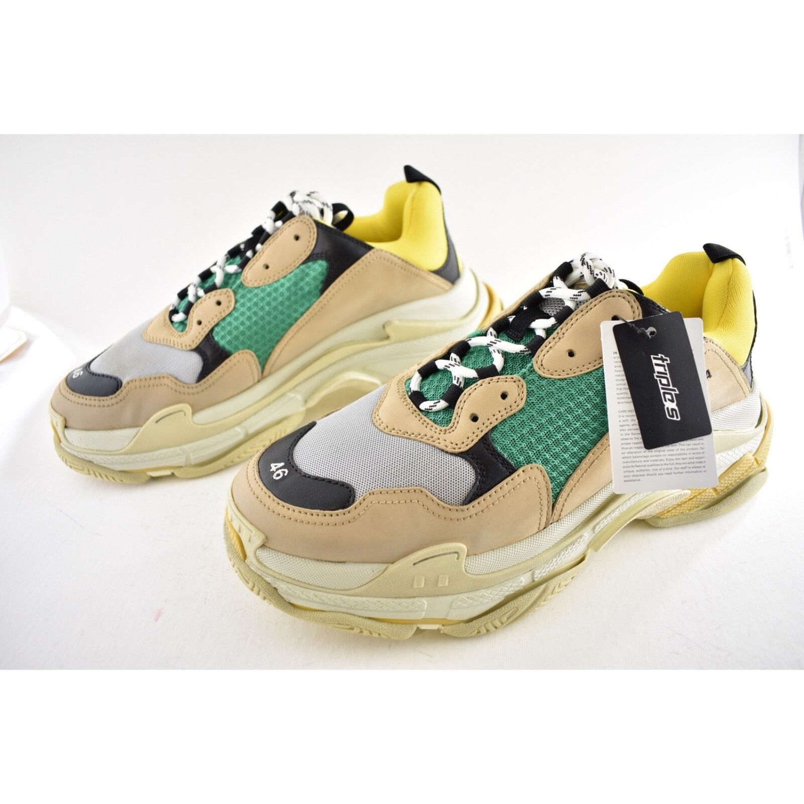 Balenciaga Balenciaga Triple Sneakers 2018 Reissue Flat Platform 46 13 Size US 13 / EU 46 - 13 Thumbnail