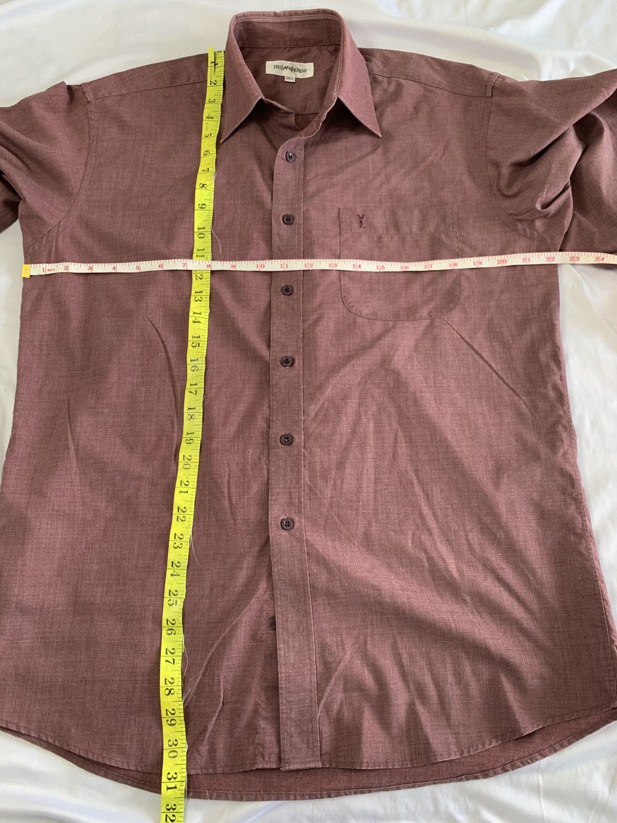 Yves Saint Laurent Vintage yves saint laurent button up shirt rare colour Size US M / EU 48-50 / 2 - 10 Thumbnail