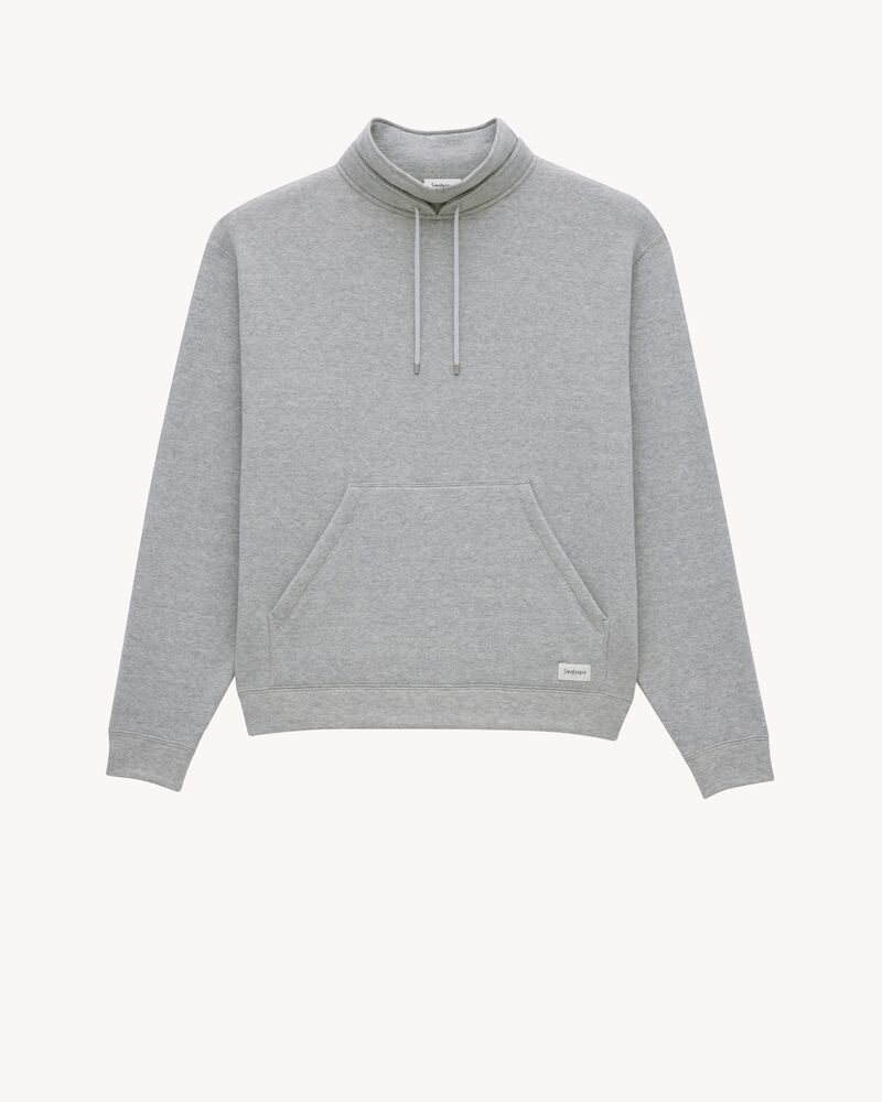 Saint Laurent Paris o1b1hav111125 795387 High-Neck Sweatshirt & Hoodie Size US S / EU 44-46 / 1 - 1 Thumbnail