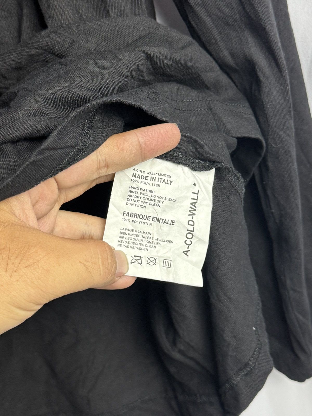 A-COLD-WALL* ACW Long Sleeve Back Zipper Archive Styled Turtleneck Size US XL / EU 56 / 4 - 8 Thumbnail