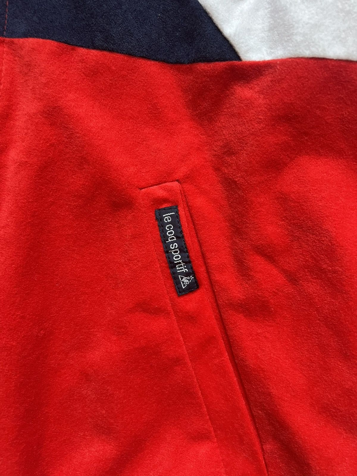 Le Coq Sportif Vintage A.S. Monaco Le Coq Sportif Football Velour Track Top Size US S / EU 44-46 / 1 - 6 Thumbnail