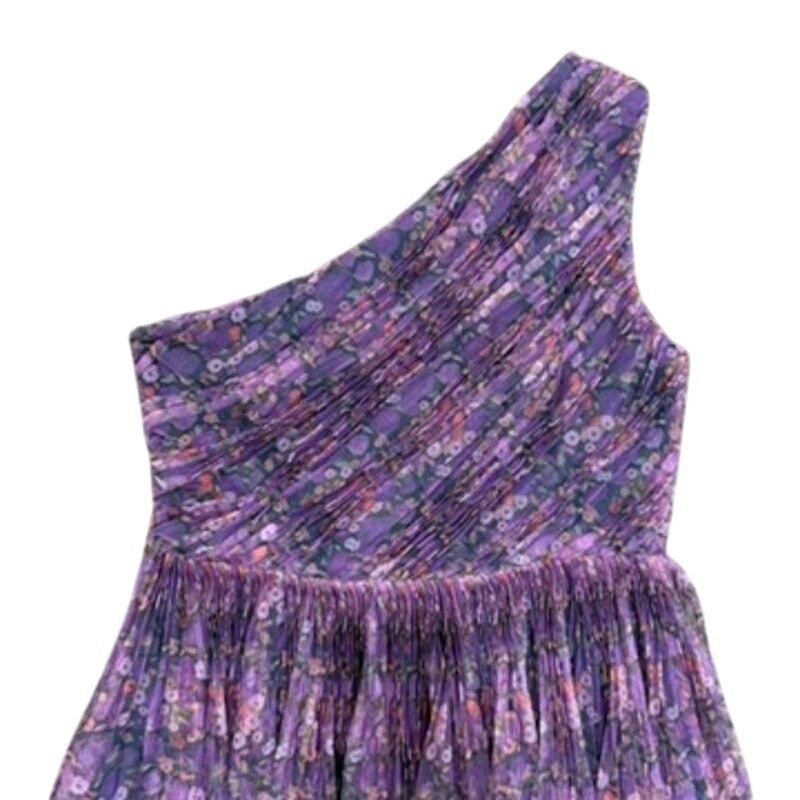 Hutch Hutch Tiered Floral Xala Dress in Purple Multi, Size US 12 Size XL / US 12-14 / IT 48-50 - 5 Thumbnail