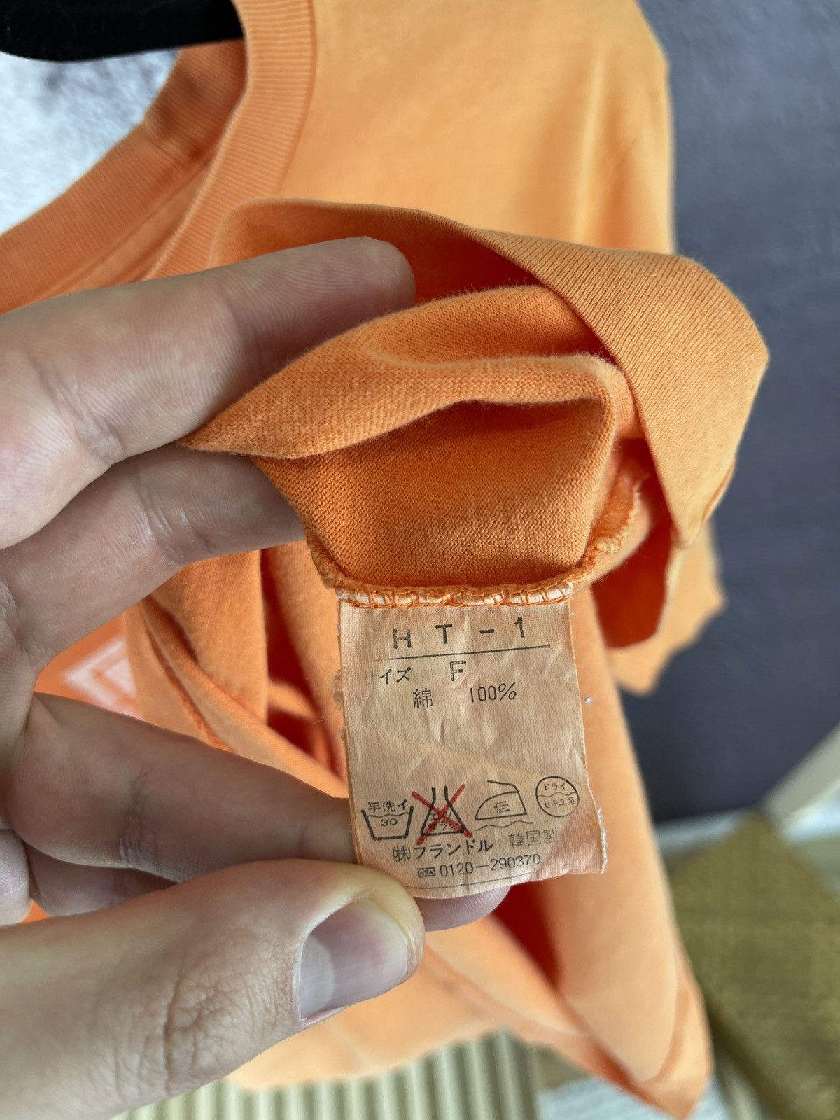 Japanese Brand Ined Homme vintage big logo Yohji Yamamoto single stitch tee Size US S / EU 44-46 / 1 - 12 Thumbnail
