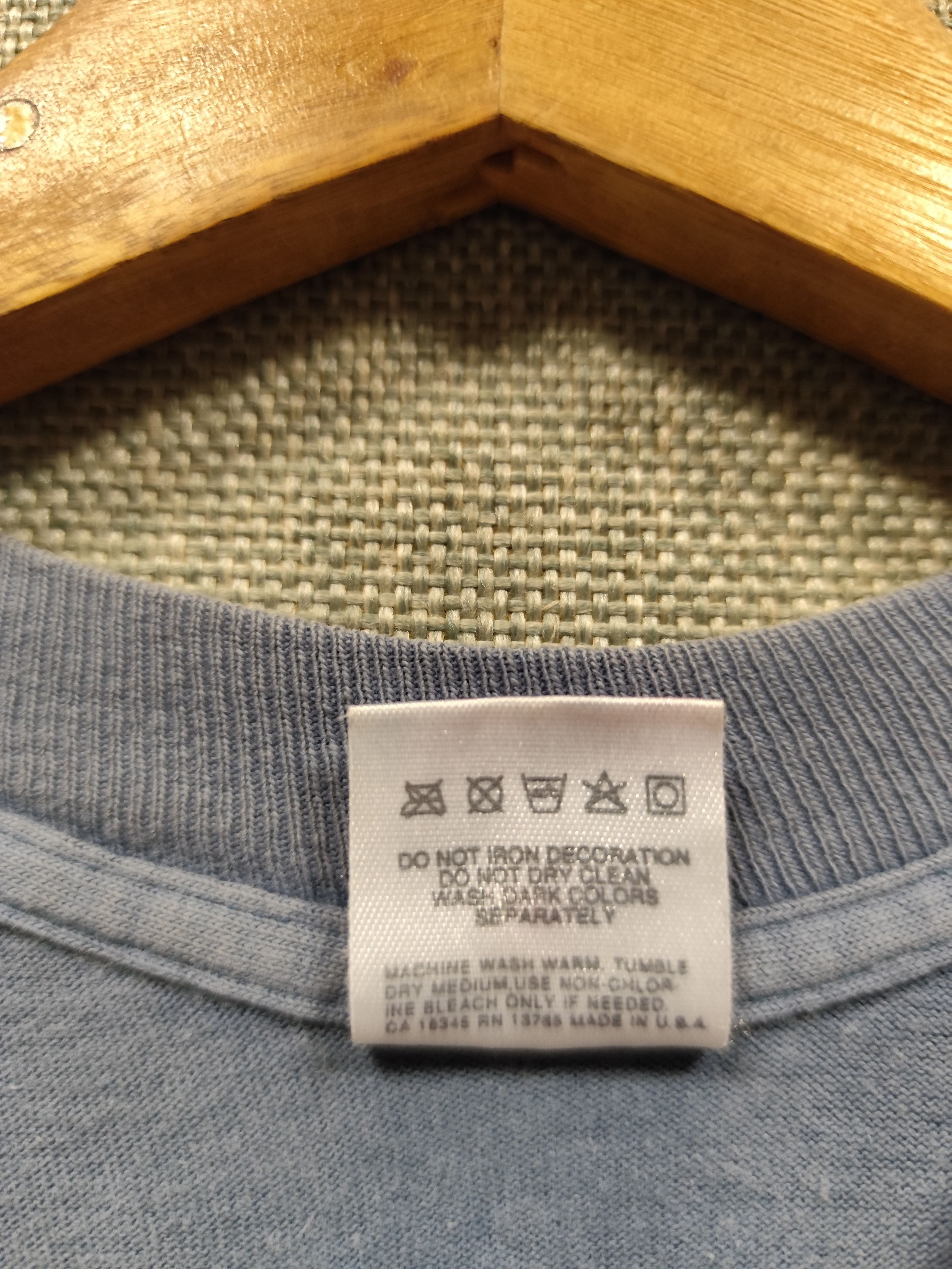 Fruit Of The Loom vintage 90s t shirt smiley face Size US M / EU 48-50 / 2 - 10 Thumbnail