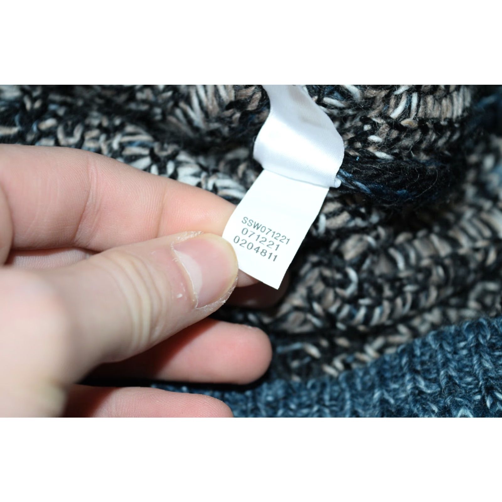 J. Jill J. Jill Fair Isle Nordic Knit Midi Sweater Dress - Women XS Gray/Blue Holiday Nordic - Dress Womens Size XS / US 0-2 / IT 36-38 - 7 Thumbnail