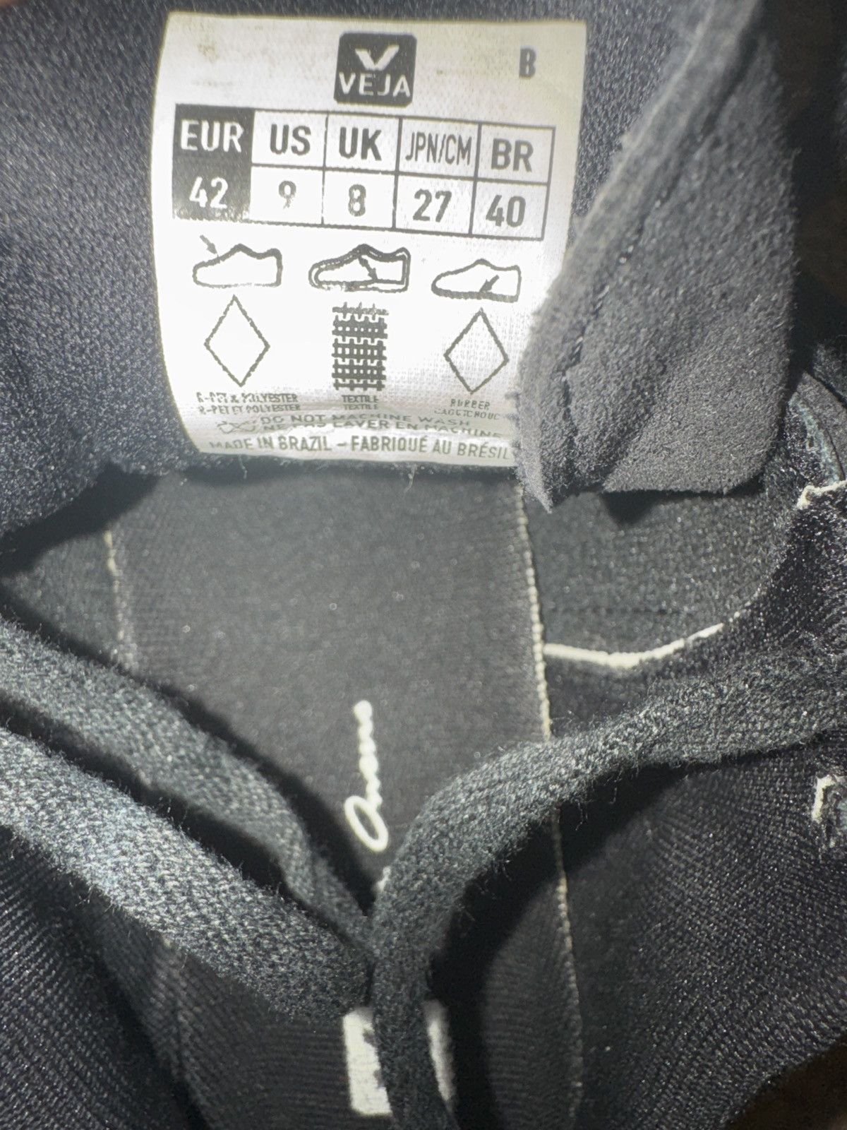Rick Owens × Veja Veja Rick Owens Size US 9 / EU 42 - 8 Thumbnail