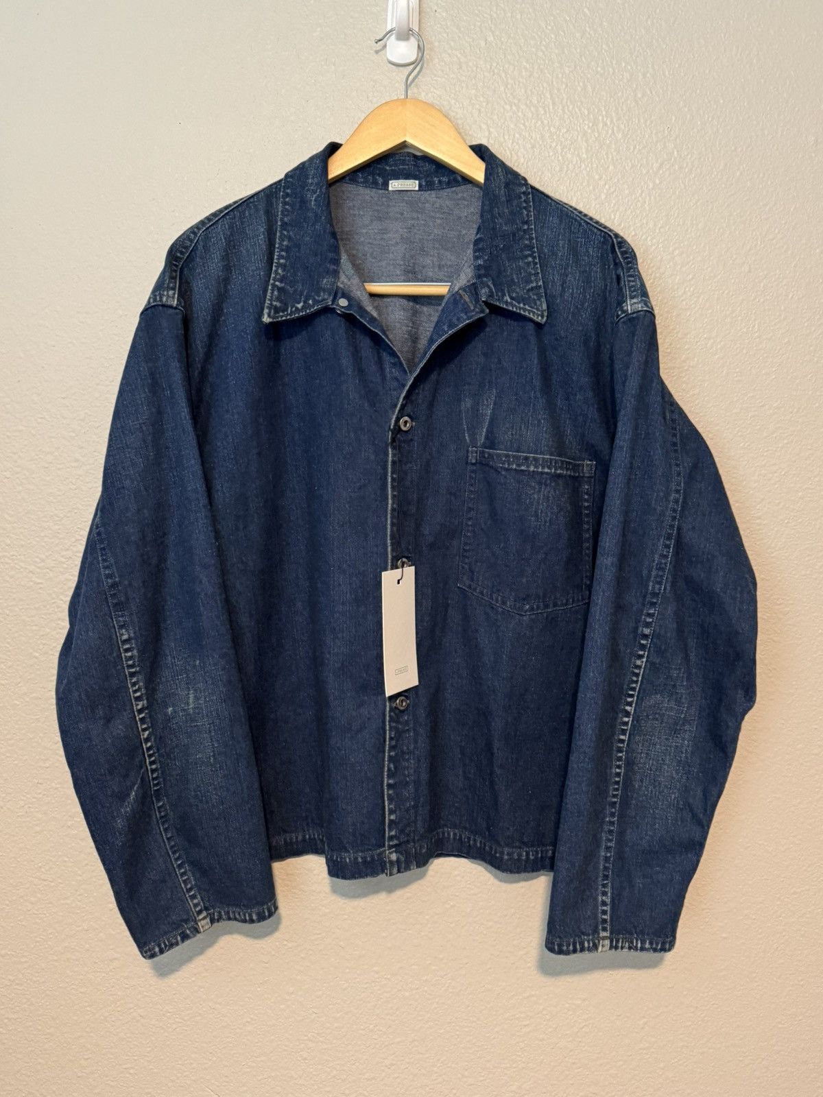ジャケット・アウター 25ss A.PRESSE US NAVY Denim Jacket M A.PRESSE 25SS US Navy Denim Jacket - indigo | Grailed