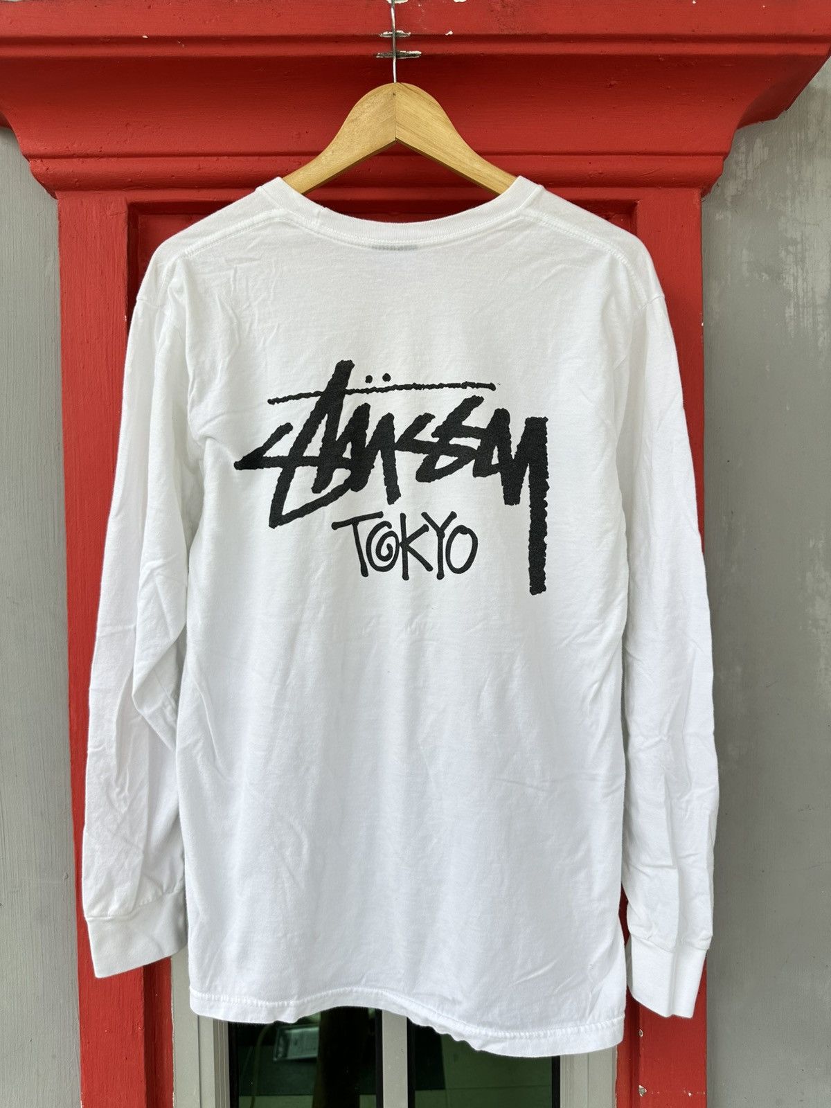 Stussy Stussy Tokyo Spellout LS Tee Size US M / EU 48-50 / 2 - 1 Thumbnail