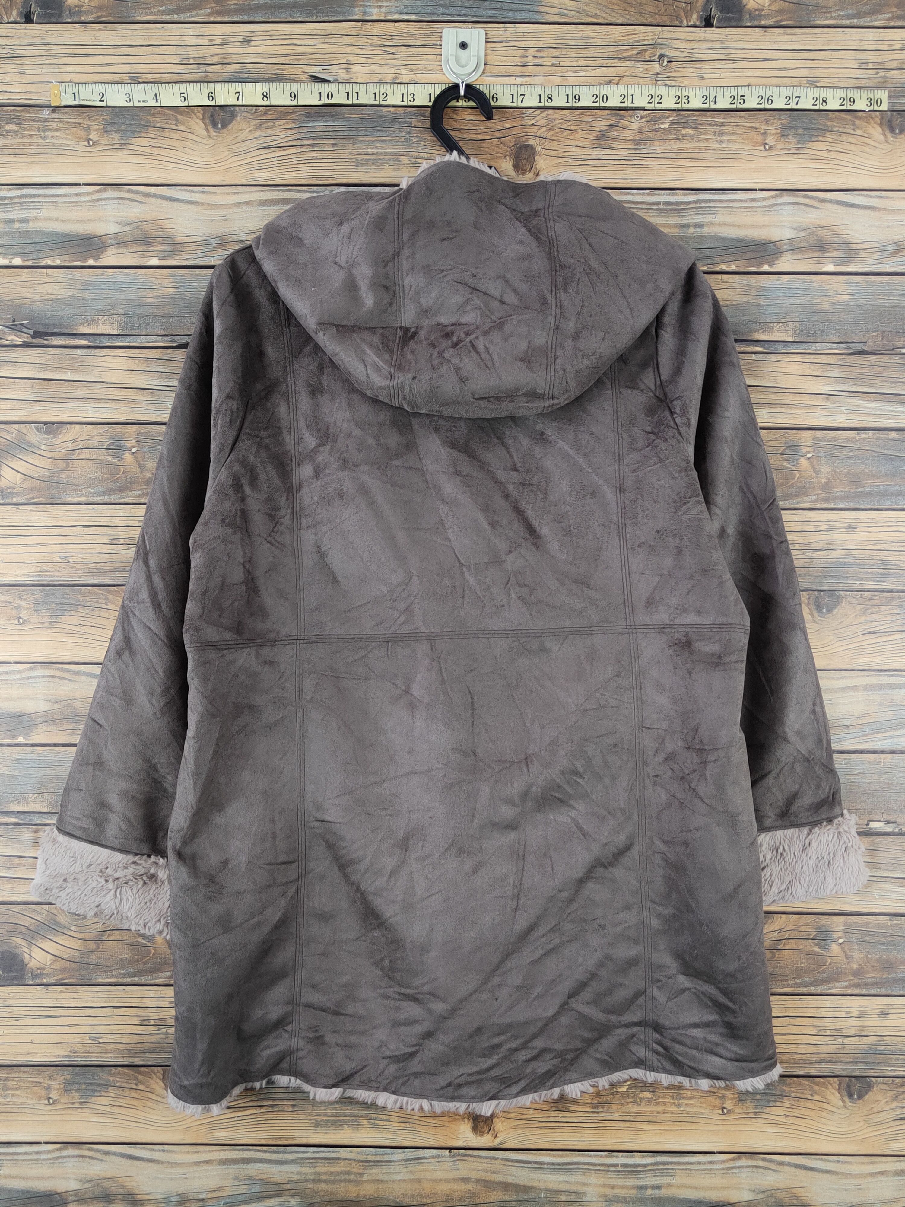 Japanese Brand × Vintage Vintage Faded 💥Belle Jeanne Dark Gray Hoodie Sweater Coats Size L / US 10 / IT 46 - 7 Thumbnail