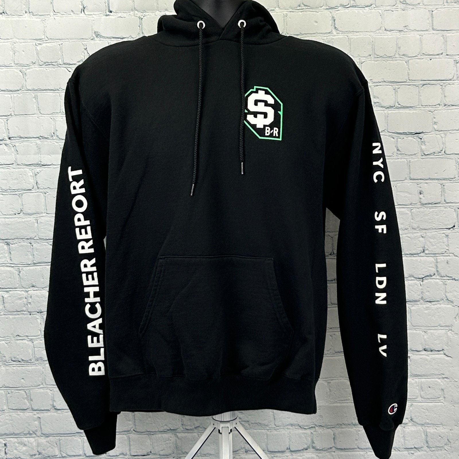 Champion Bleacher Report Hoodie Hooded Sweatshirt Sports M Medium Size US M / EU 48-50 / 2 - 1 Thumbnail
