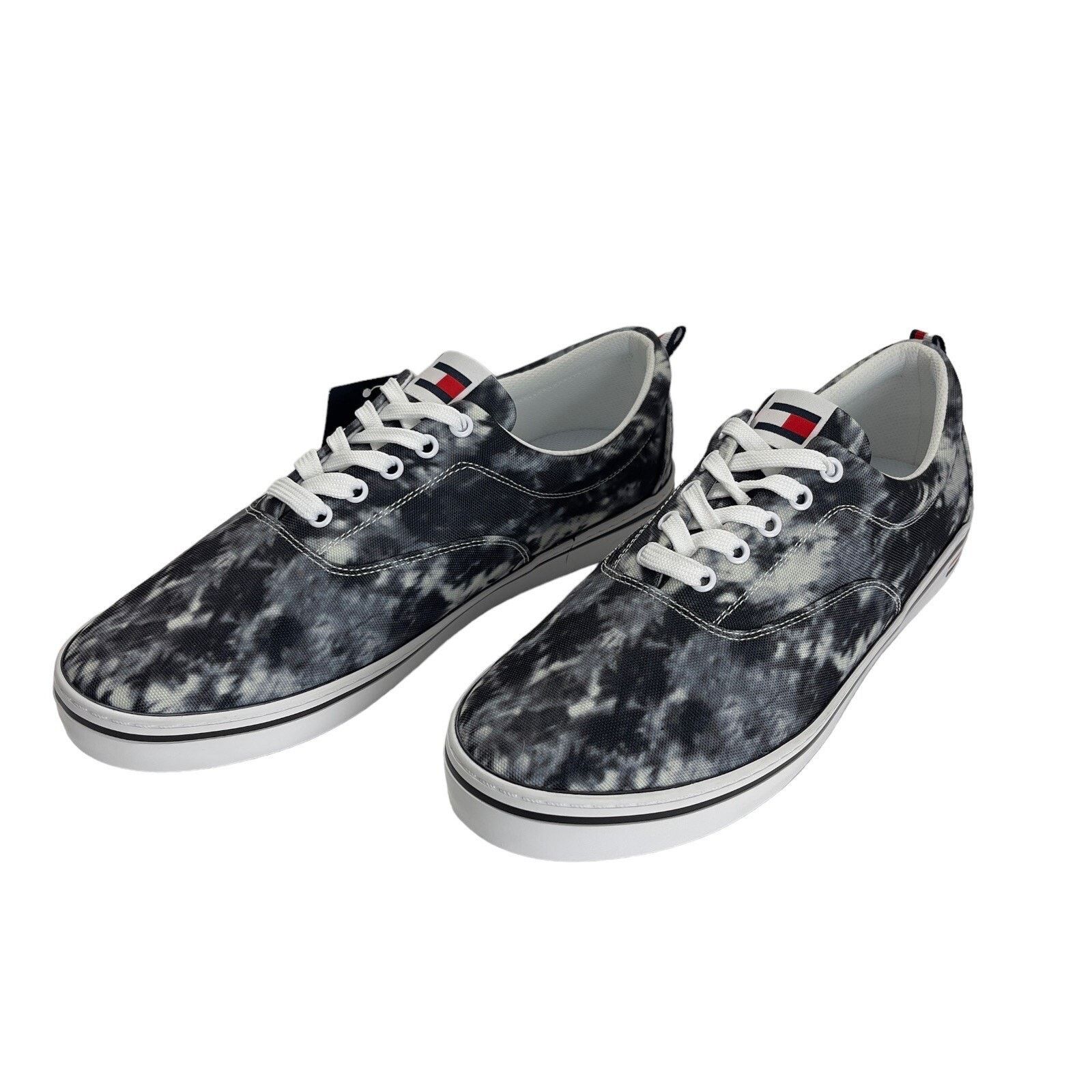 Tommy Hilfiger Tommy Hilfiger Black Tie Dye Lace-Up Remmo Sneaker Mens 12M Size US 12 / EU 45 - 7 Thumbnail