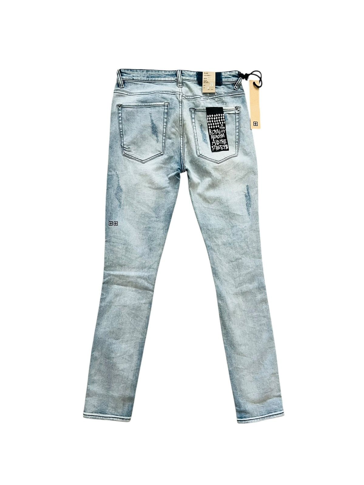Ksubi Ksubi Jeans Mens Van Winkle Skinny Blue Size 31/32 Size US 31 - 3 Thumbnail