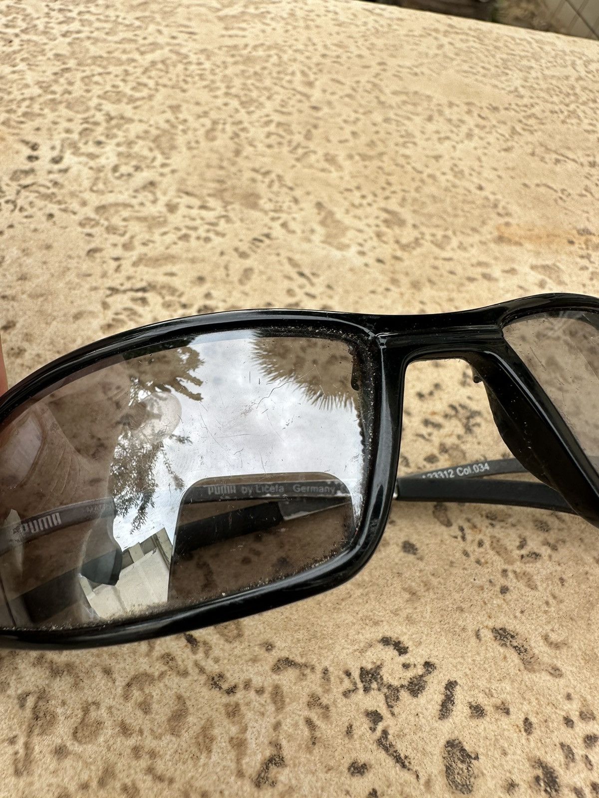 Puma Puma Silver Vintage Sunglasses x-act 23312 Size ONE SIZE - 8 Thumbnail