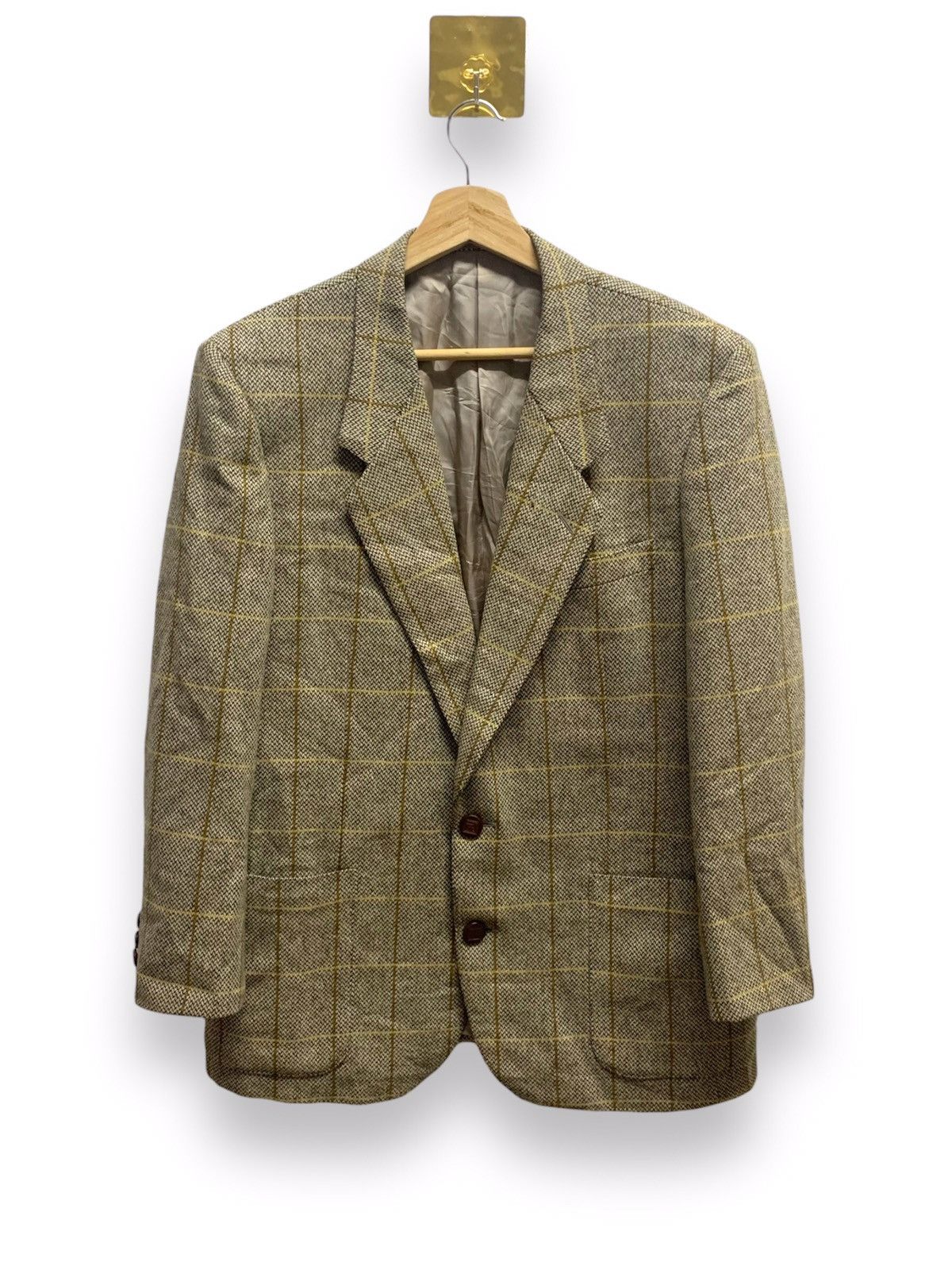 Japanese Brand × Pierre Balmain × Vintage Vintage PIERRE BALMAIN Paris Double Breast Ivy Coat Blazzer Size US L / EU 52-54 / 3 - 1 Thumbnail