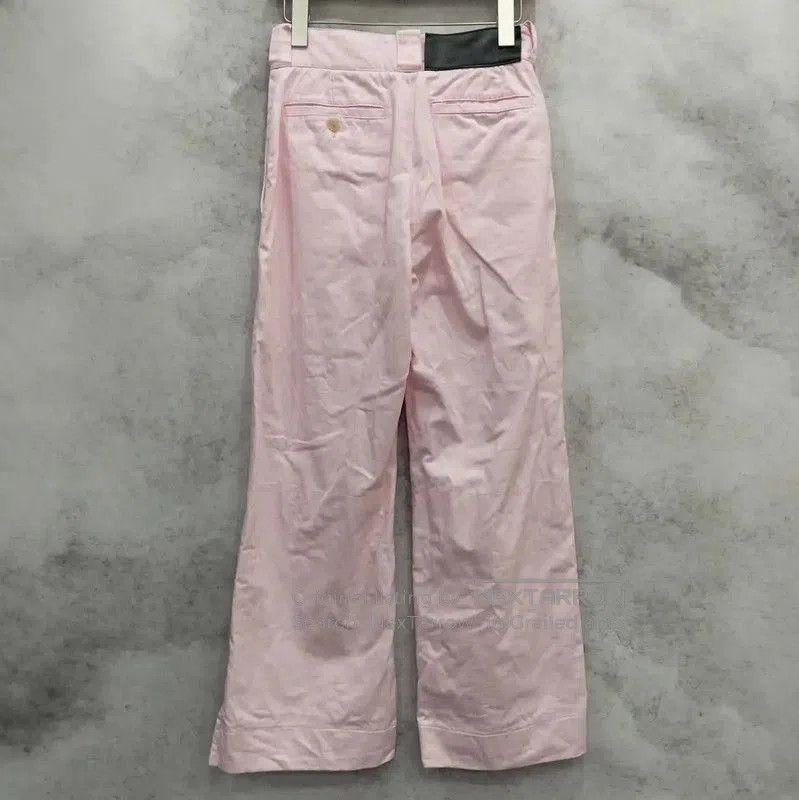 Loewe Loewe Pink Cotton Casual Pants for Women . Size 30" / US 8 / IT 44 - 2 Thumbnail