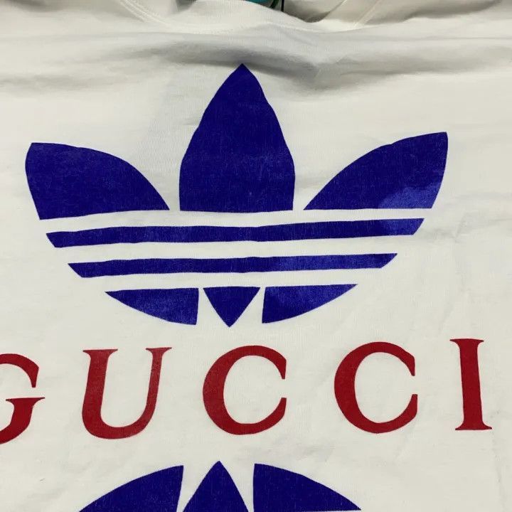 Gucci Gucci GUCCI x adidas Originals Colorful Logo T-Shirt -2506 Size US M / EU 48-50 / 2 - 8 Thumbnail