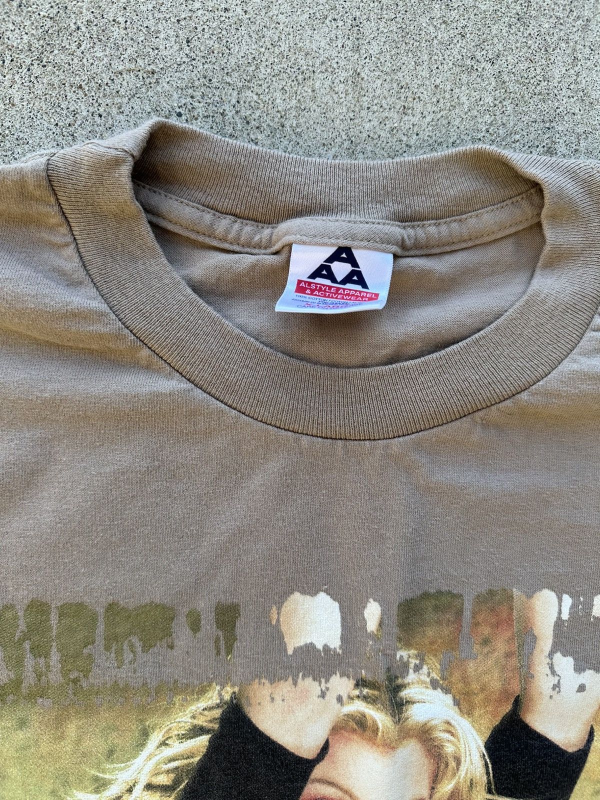 AAA × Band Tees × Vintage Vintage Faith Hill Concert T Shirt Men Side Xl Tan Breathe Size US XL / EU 56 / 4 - 3 Thumbnail