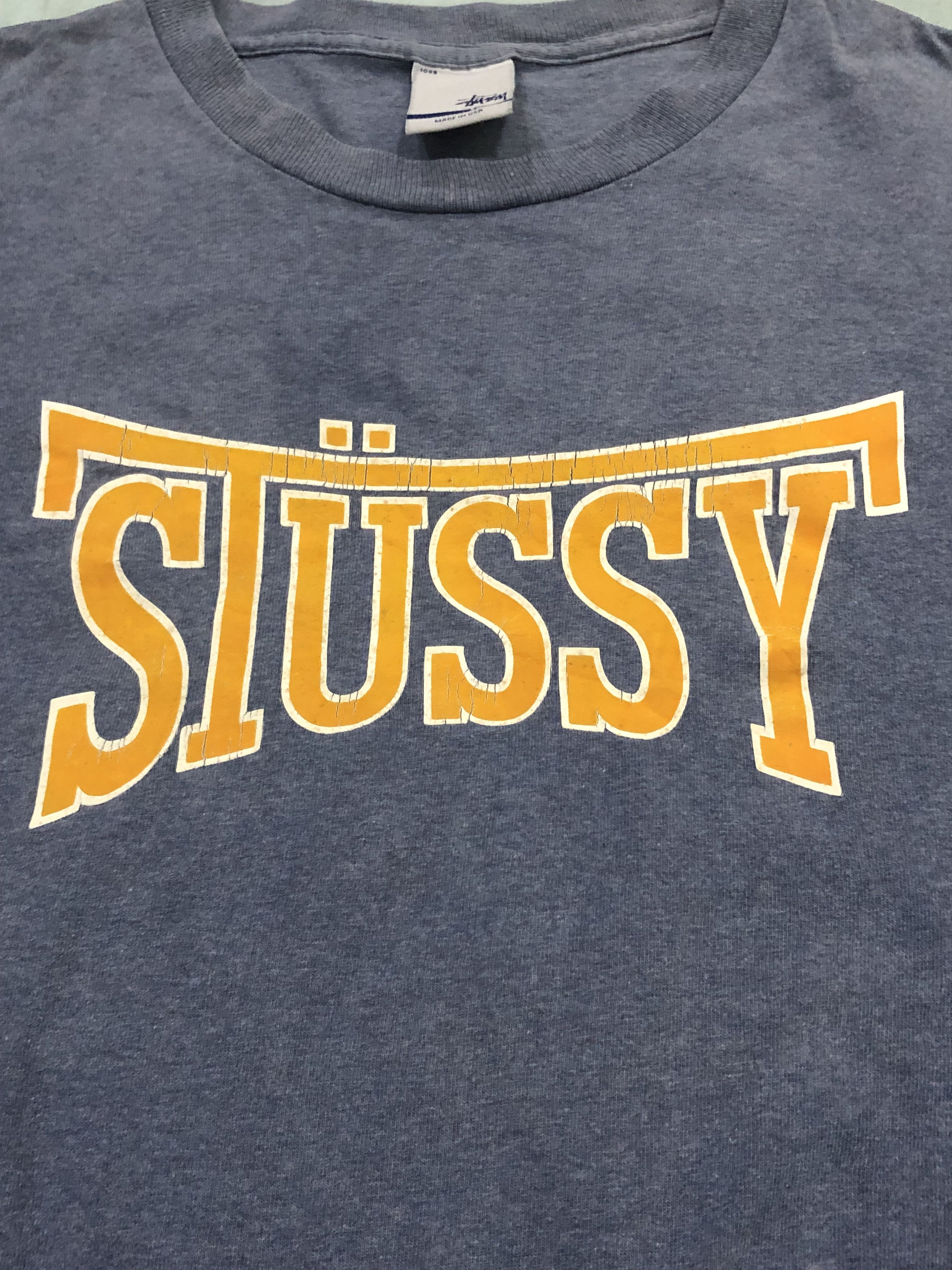 Stussy × Vintage Vintage 90s Streetwear Stussy Made In Usa Size US S / EU 44-46 / 1 - 3 Thumbnail