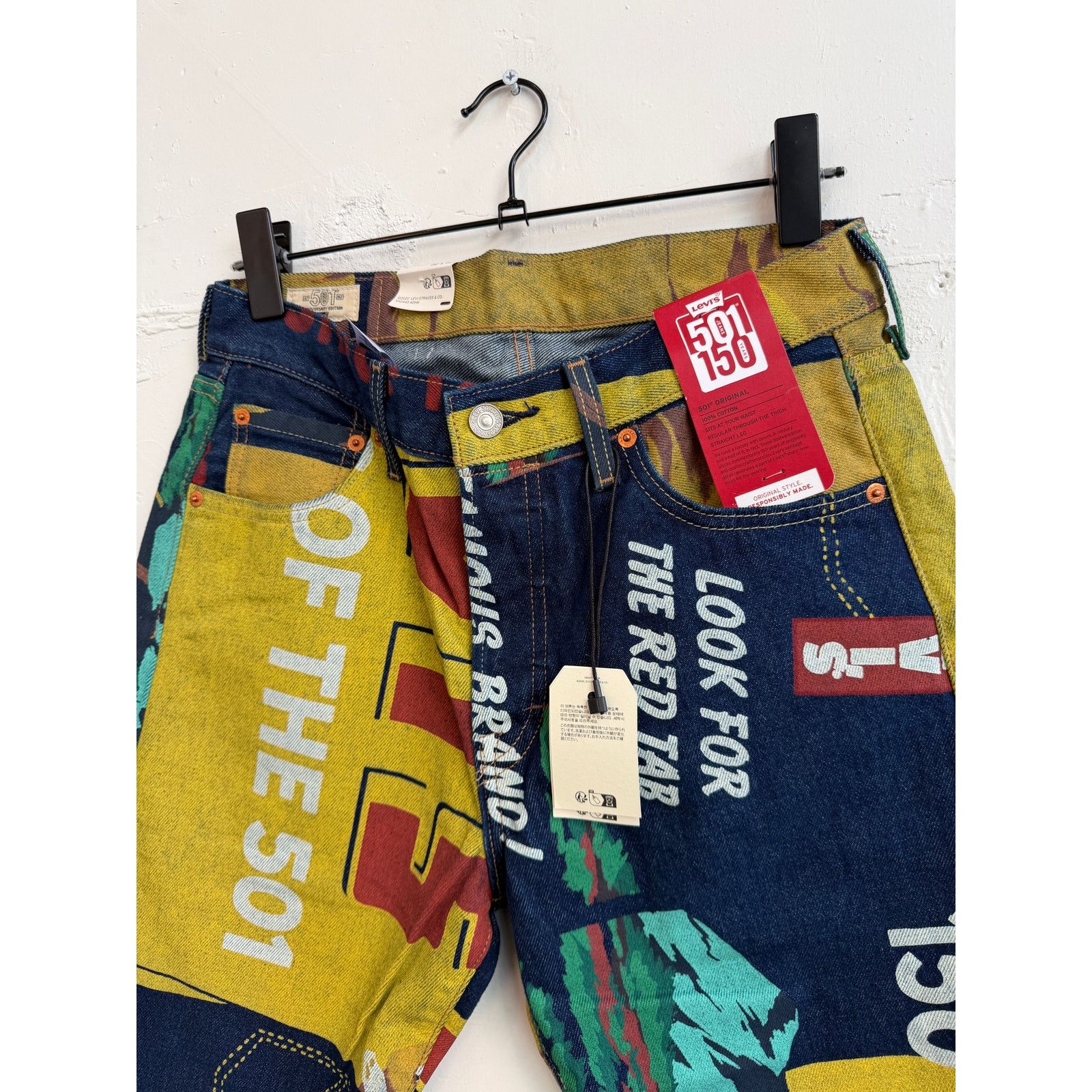 Levi's Levi's 501 150th Anniversary Banner Selvedge Jeans Size US 30 / EU 46 - 3 Thumbnail