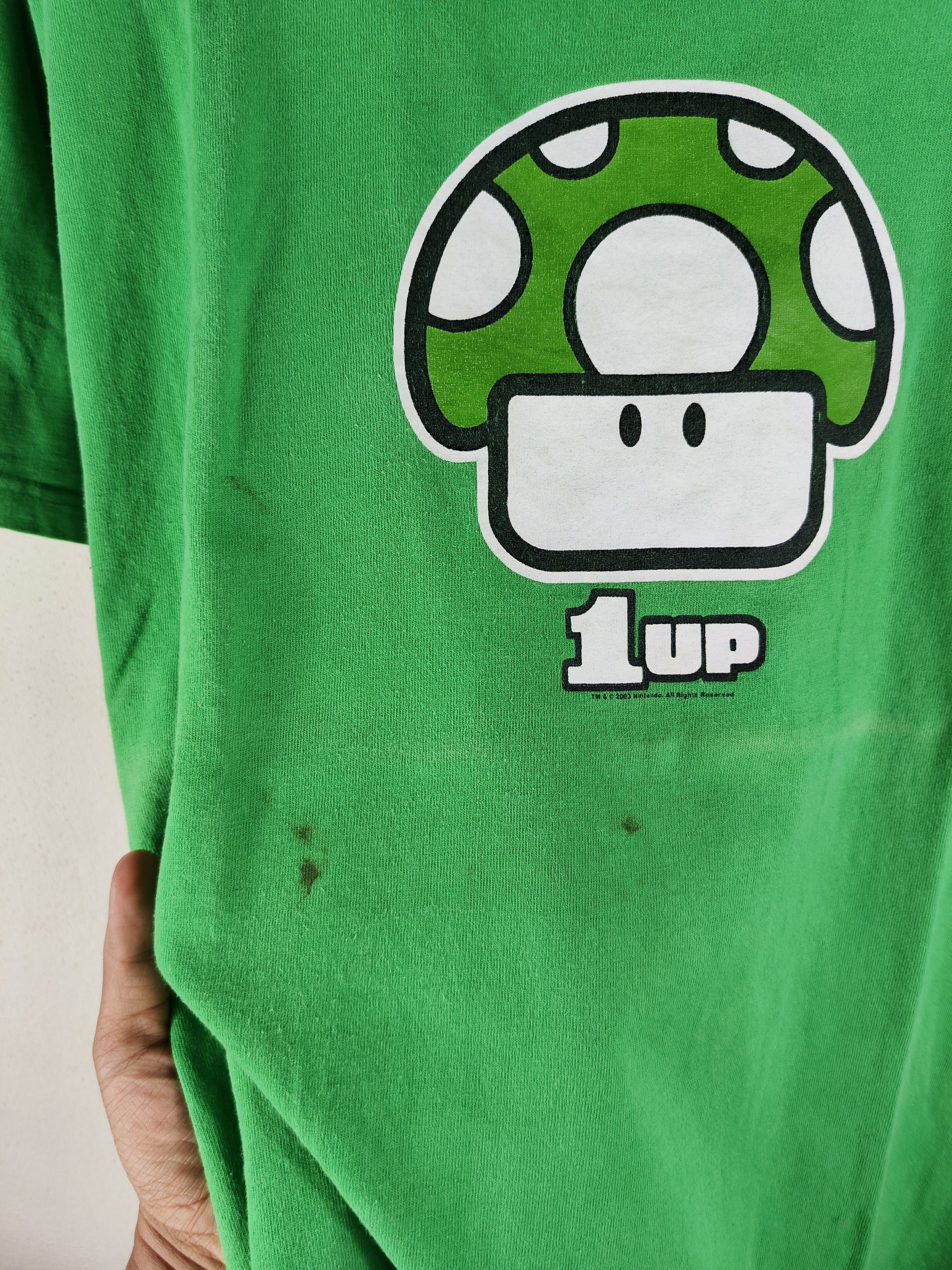 Nintendo × The Game × Vintage Vintage 2003 1Up Mushroom Super Mario by Nintendo Size US L / EU 52-54 / 3 - 6 Thumbnail