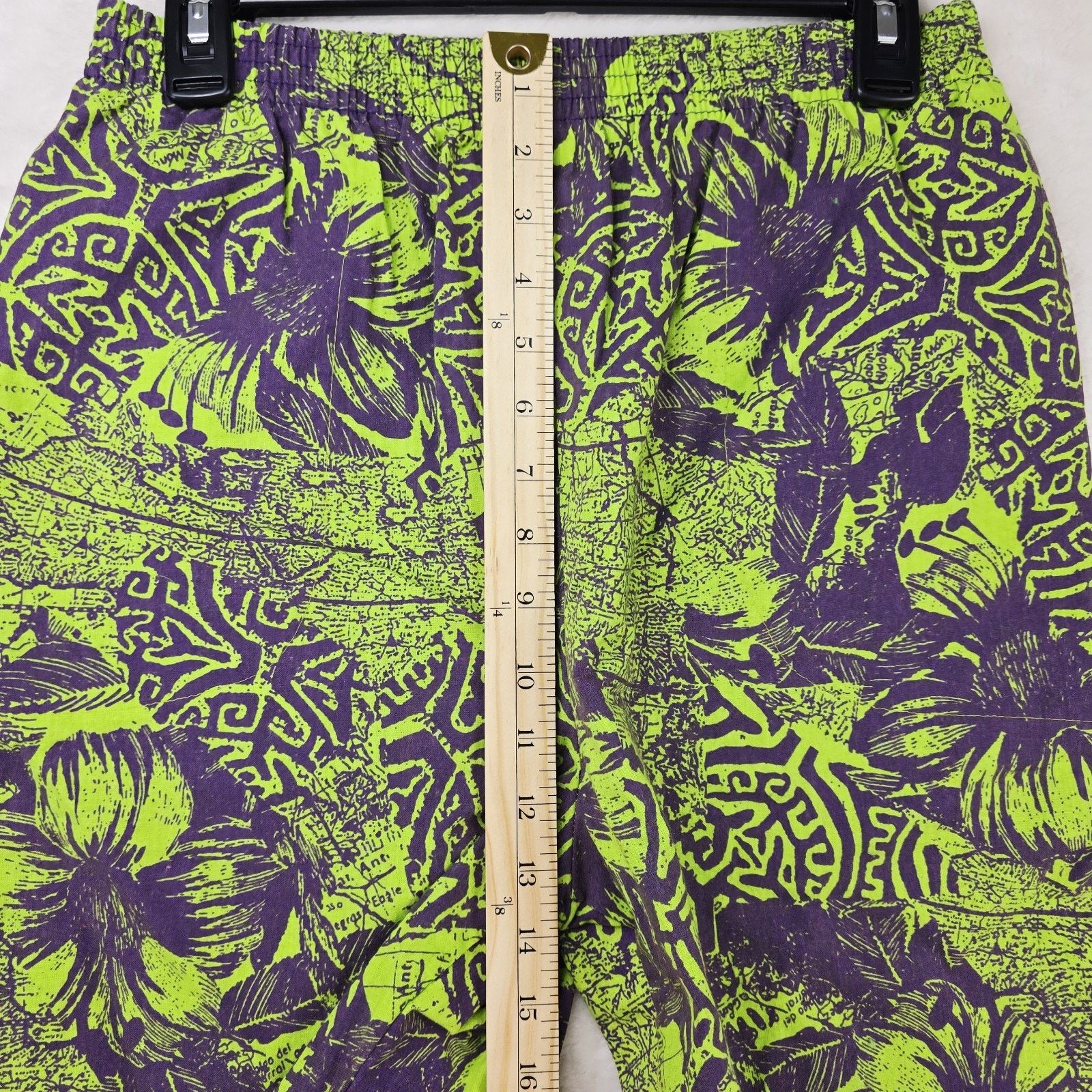 Other Vintage Surf Gear Floral Cotton Swim Board Shorts Medium USA Size US 28 / EU 44 - 9 Thumbnail