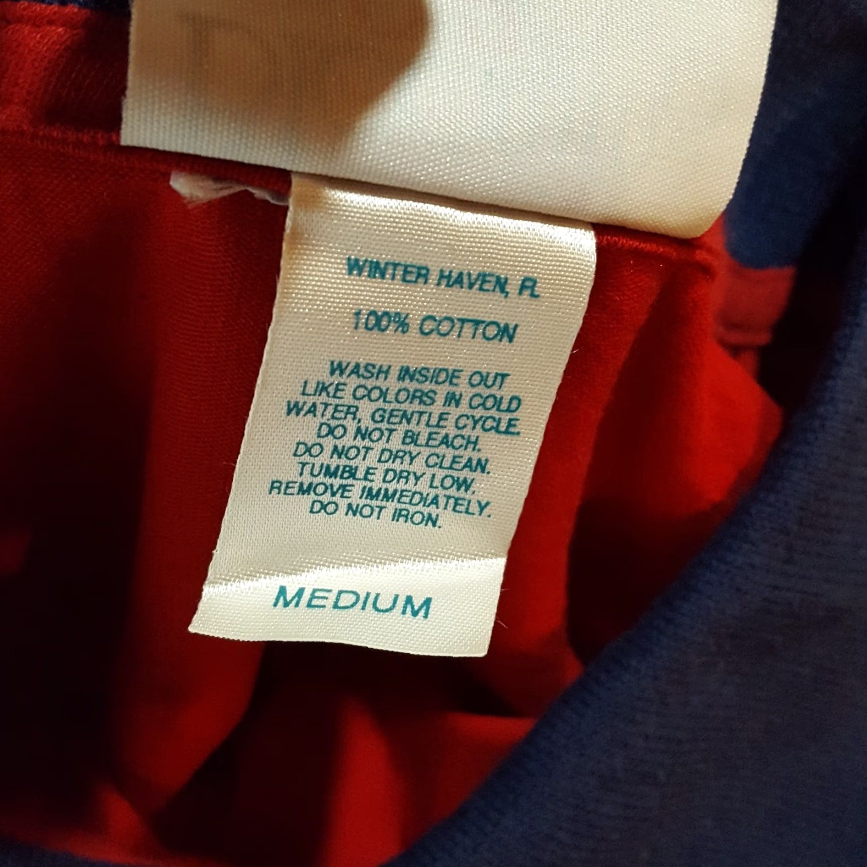 Vintage VINTAGE Blooming & Co Preppy Retro Collared Short Sleeve T-Shirt Men's Medium Red 90s Y2K Size US M / EU 48-50 / 2 - 6 Thumbnail