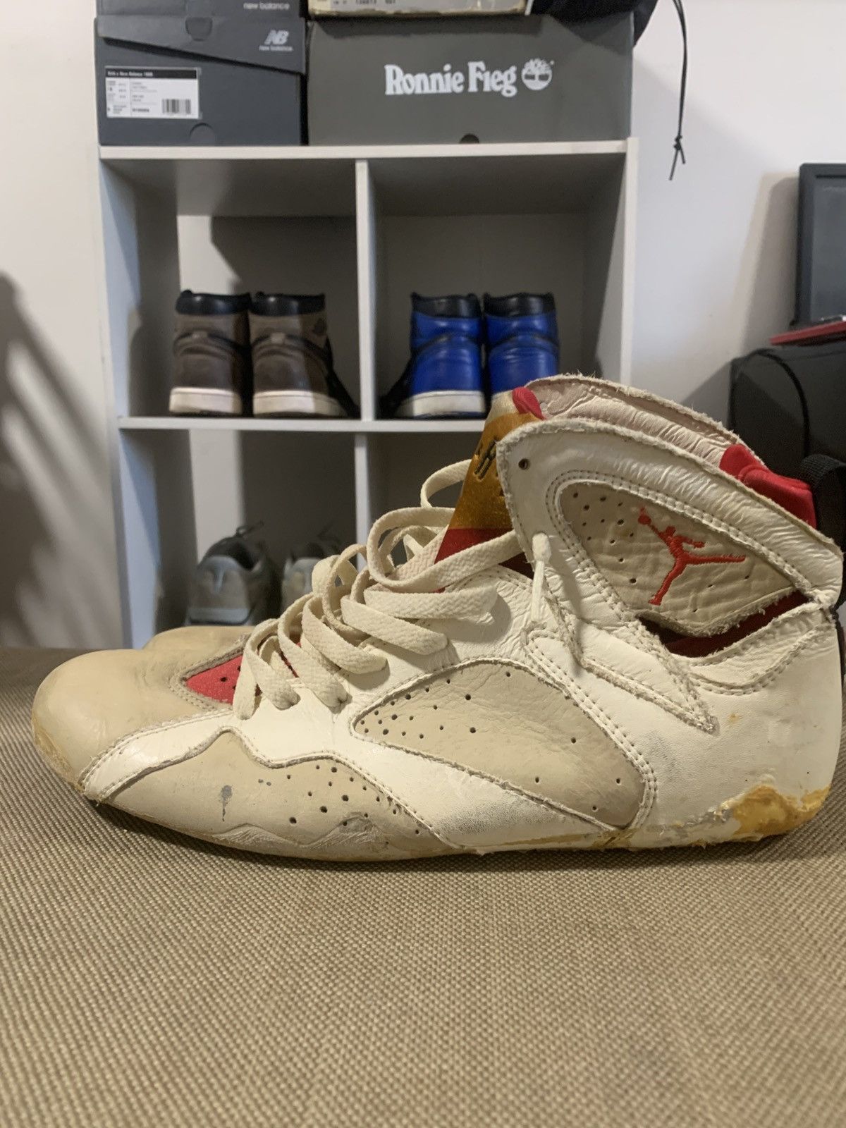 Nike 1992 OG Nike Air Jordan VII 7 Hare Size 8 Size US 8 / EU 41 - 5 Thumbnail