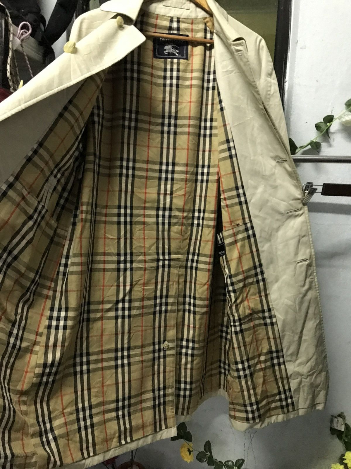 Burberry × Vintage Vintage Burberry 90s Size US M / EU 48-50 / 2 - 2 Thumbnail