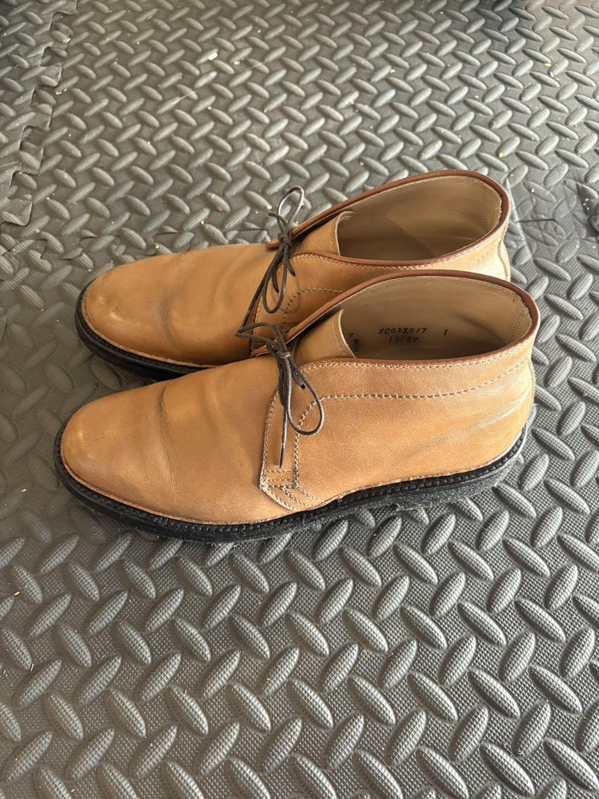 Alden Alden 13789 Natural Chromexcel Chukka Size US 7 / EU 40 - 4 Thumbnail
