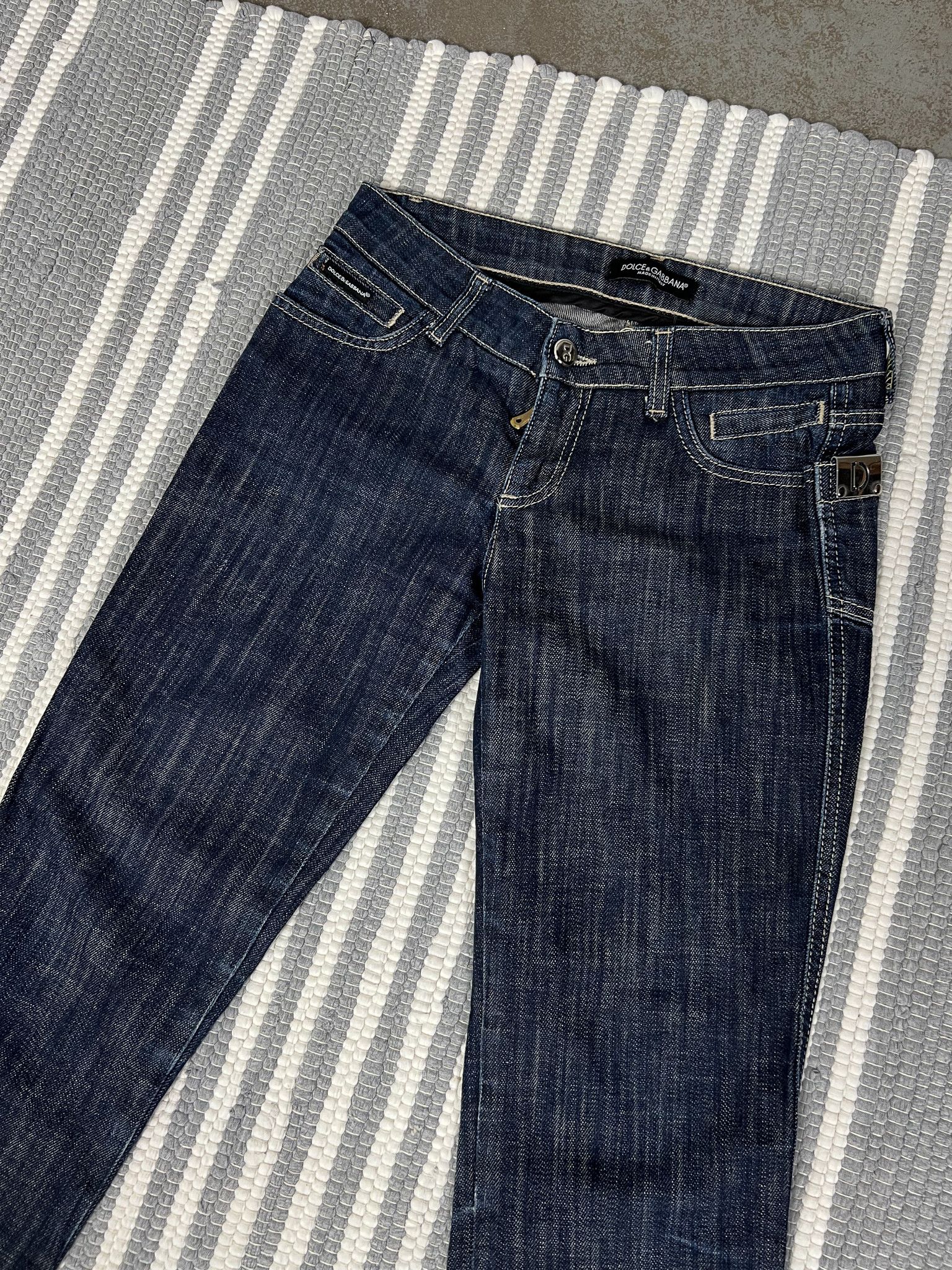 Dolce & Gabbana Dolce & Gabbana D&G Denim Pants Jeans Skinny Size 27" / US 4 / IT 40 - 3 Thumbnail