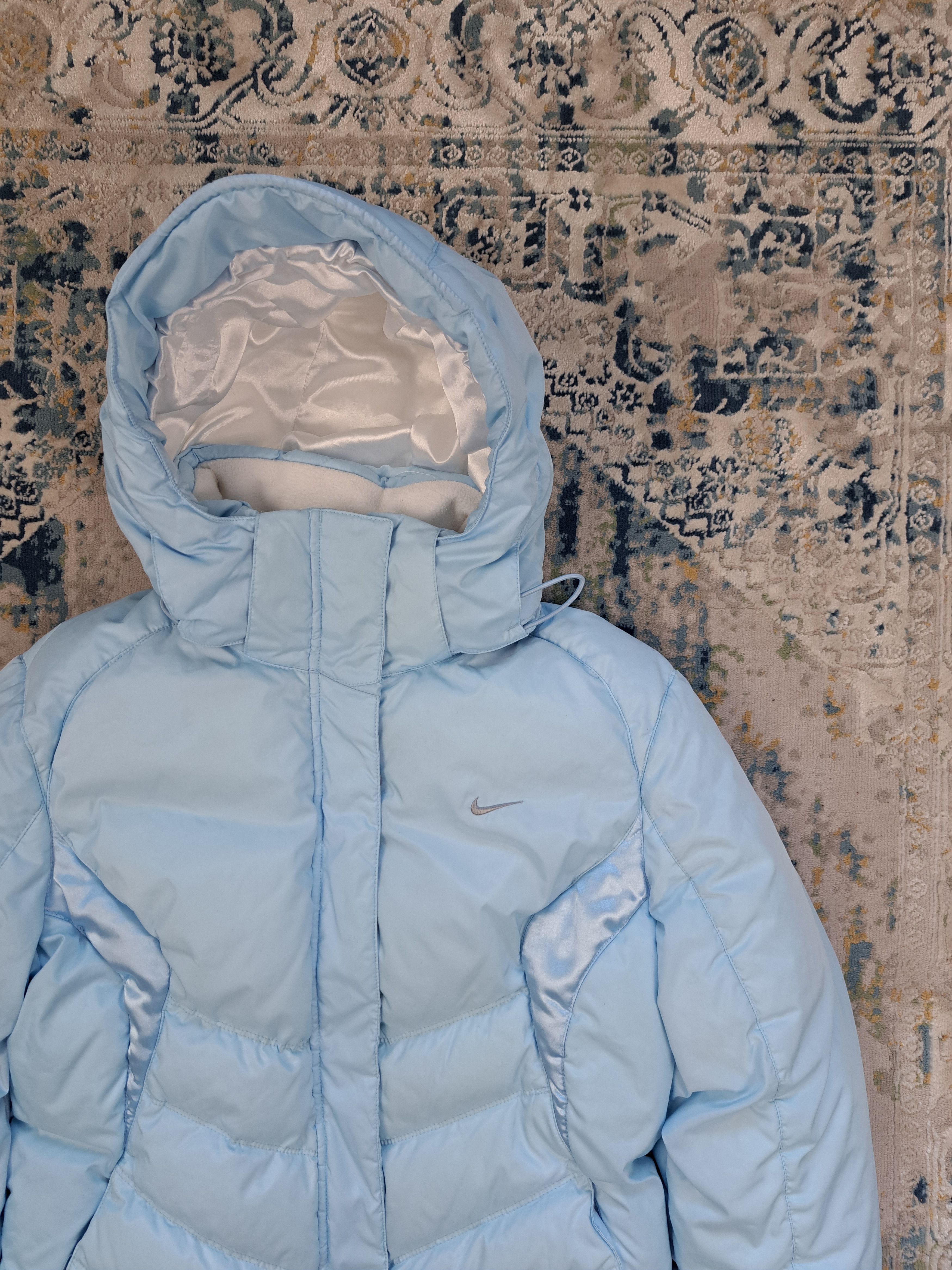 Nike Vintage 00s Nike Baby Blue Down Jacket y2k Gorpcore ACG Size M / US 6-8 / IT 42-44 - 3 Thumbnail