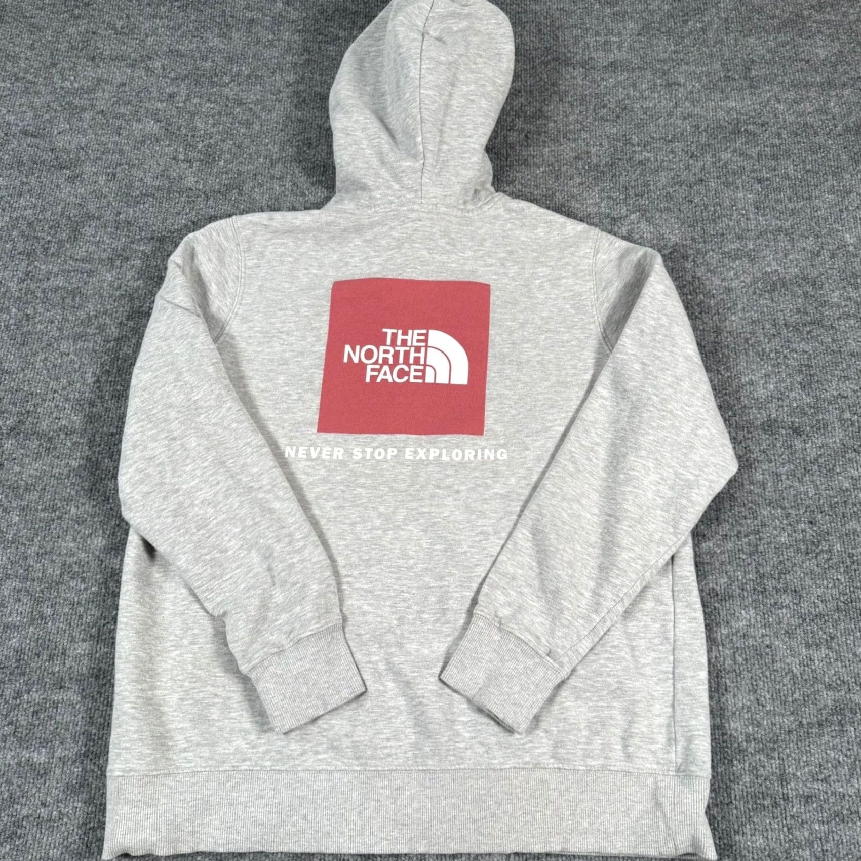 The North Face The North Face Hoodie Gray Pullover Womens L Raglan Sleeve Outdoor Travel Graphic Logo Pocket Size L / US 10 / IT 46 - 4 Thumbnail