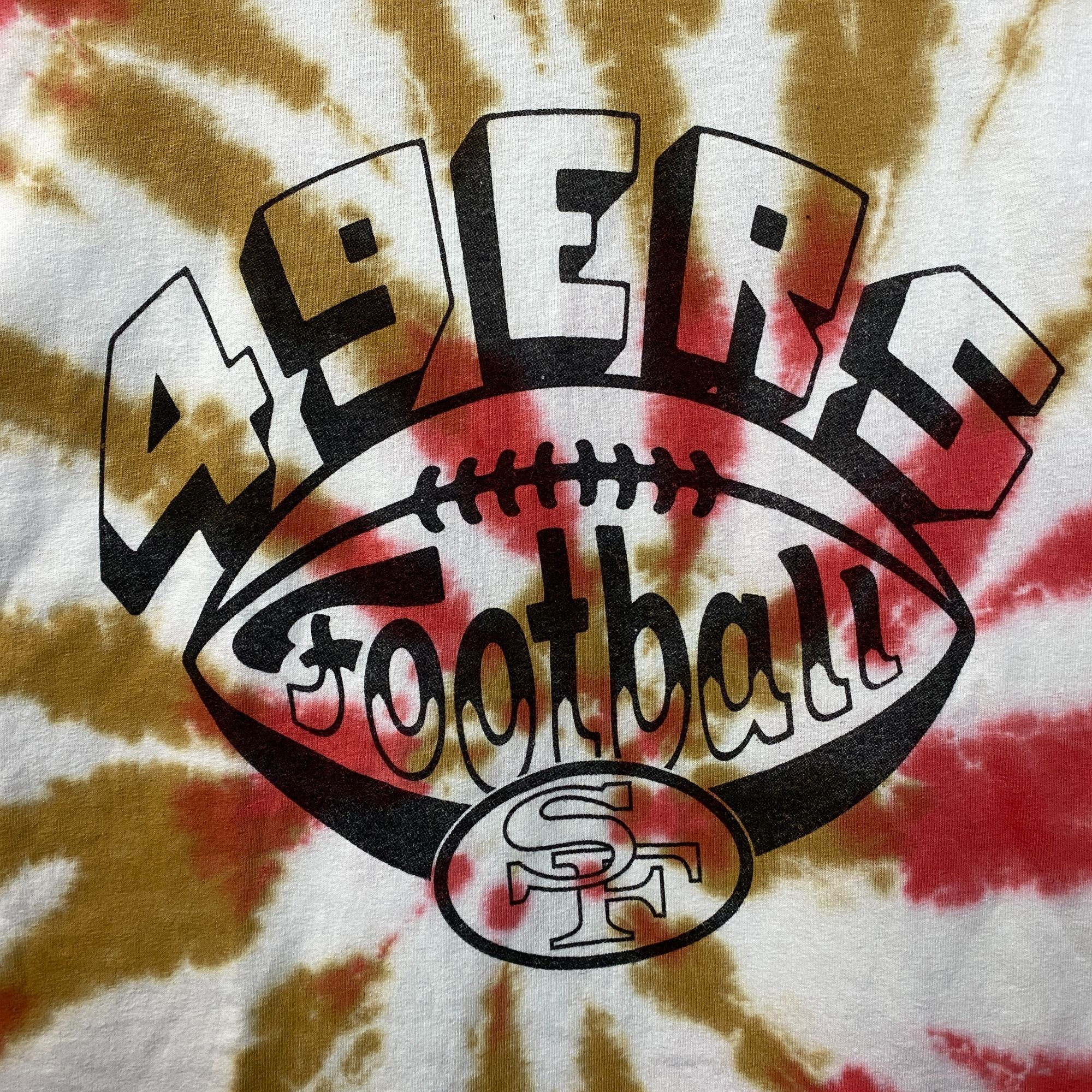 Junk Food San Francisco 49ers Football Tie-Dye T-Shirt 2XL Size US XXL / EU 58 / 5 - 2 Thumbnail