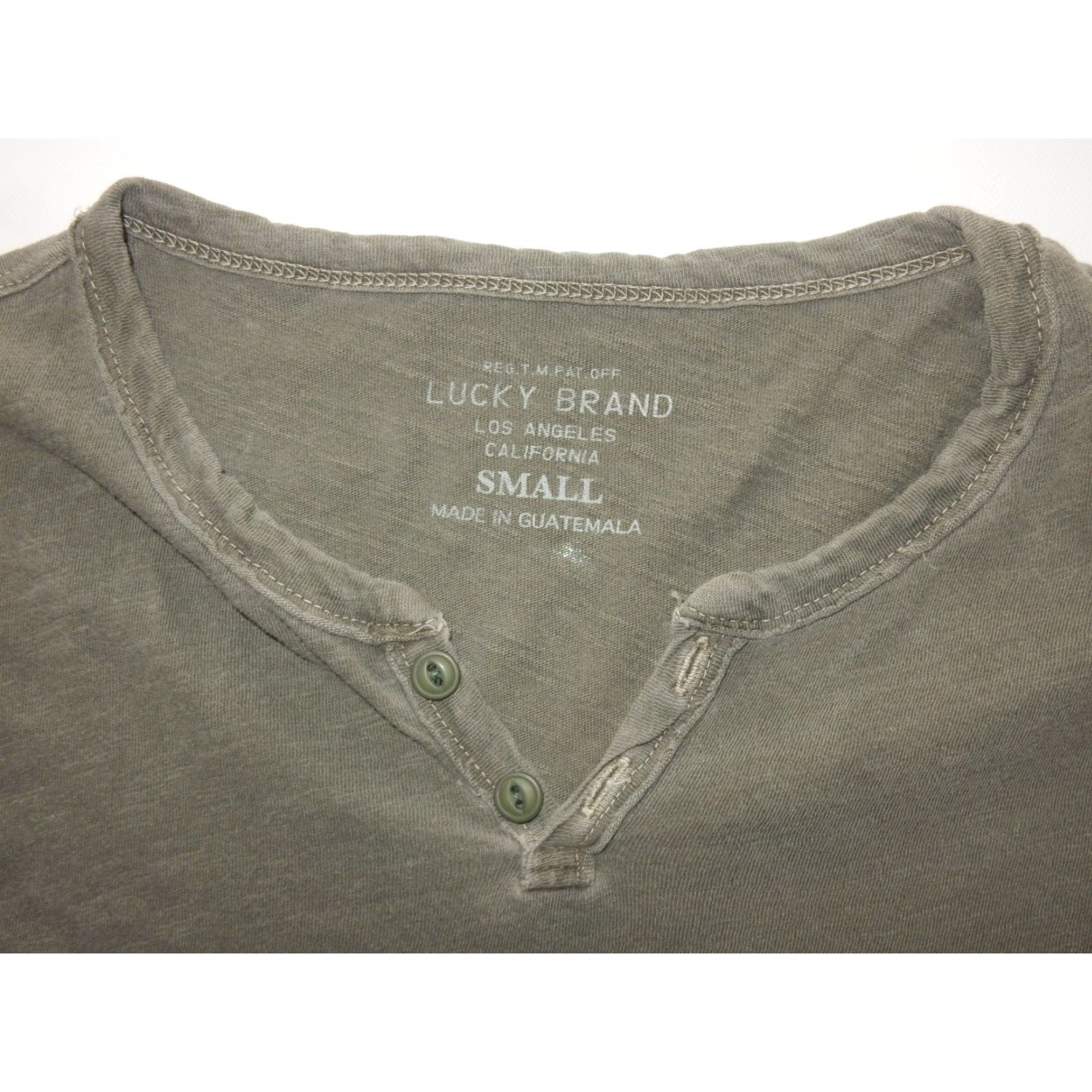 Lucky Brand Lucky Brand Men's Henley T Shirt Size S Size US S / EU 44-46 / 1 - 4 Thumbnail