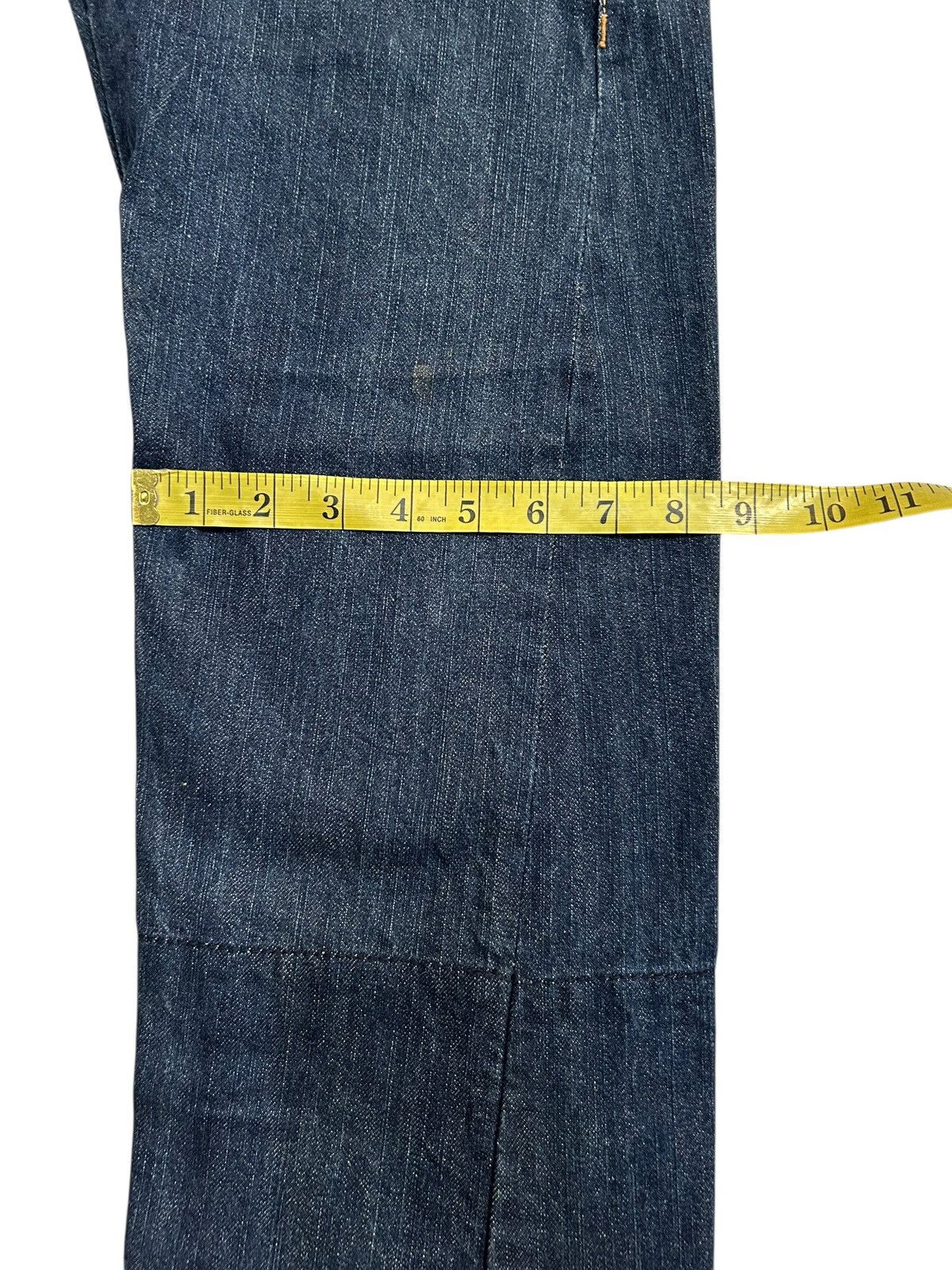 Japanese Brand × Kapital × Vintage Double Waist Japanese Punk Rock Denim Jeans Size US 30 / EU 46 - 19 Thumbnail